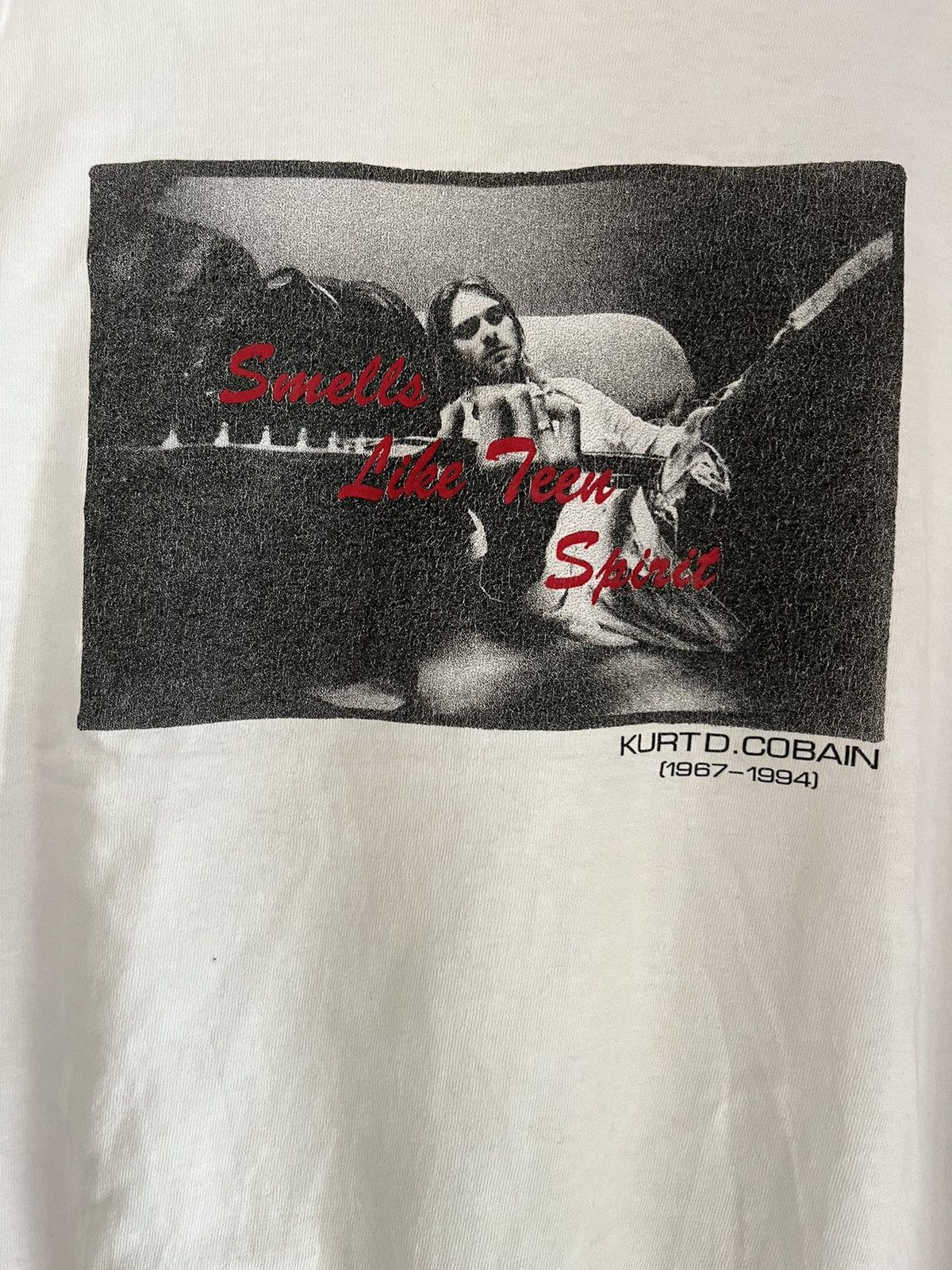 Band Tees × Vintage Kurt d.cobain ft18 Size US L / EU 52-54 / 3 - 2 Thumbnail