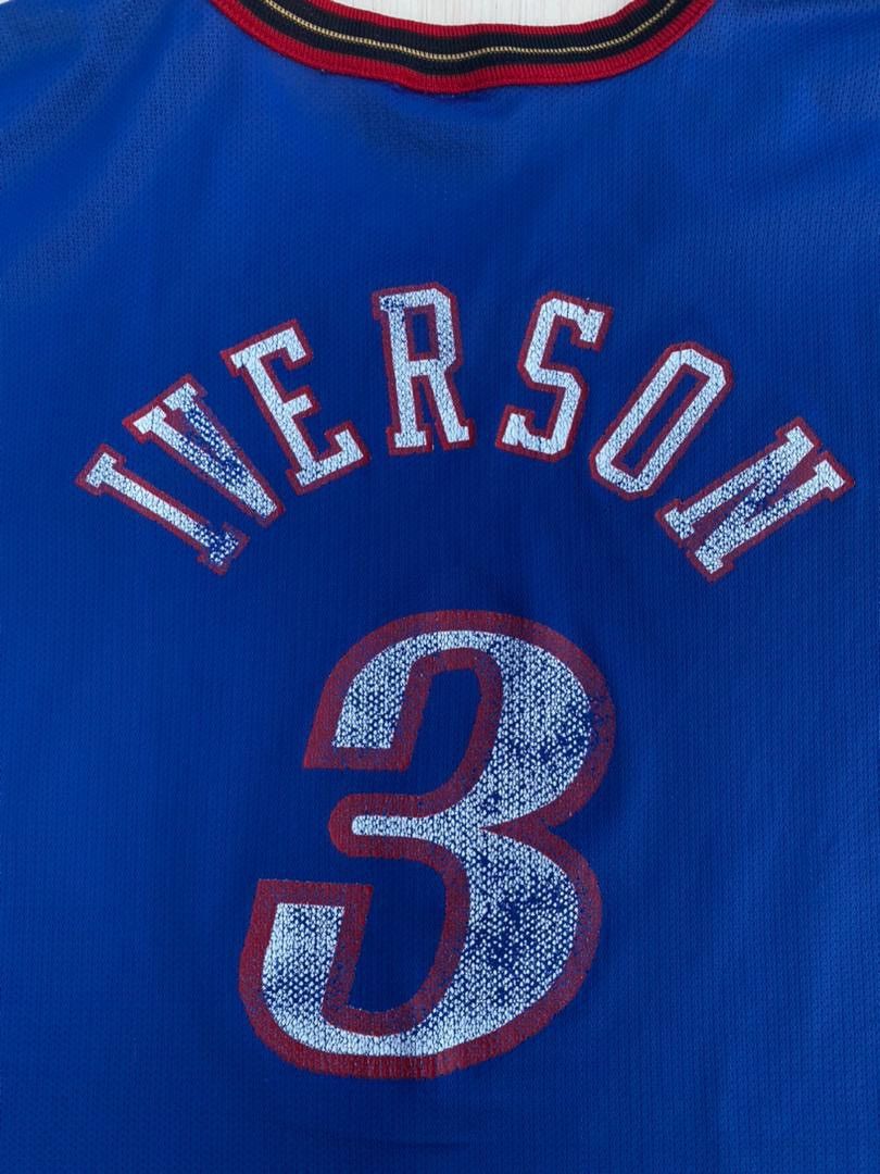 Champion × NBA × Vintage Vintage Philadelphia 76ers Sixers Allen Iverson jersey Size US XXL / EU 58 / 5 - 7 Thumbnail