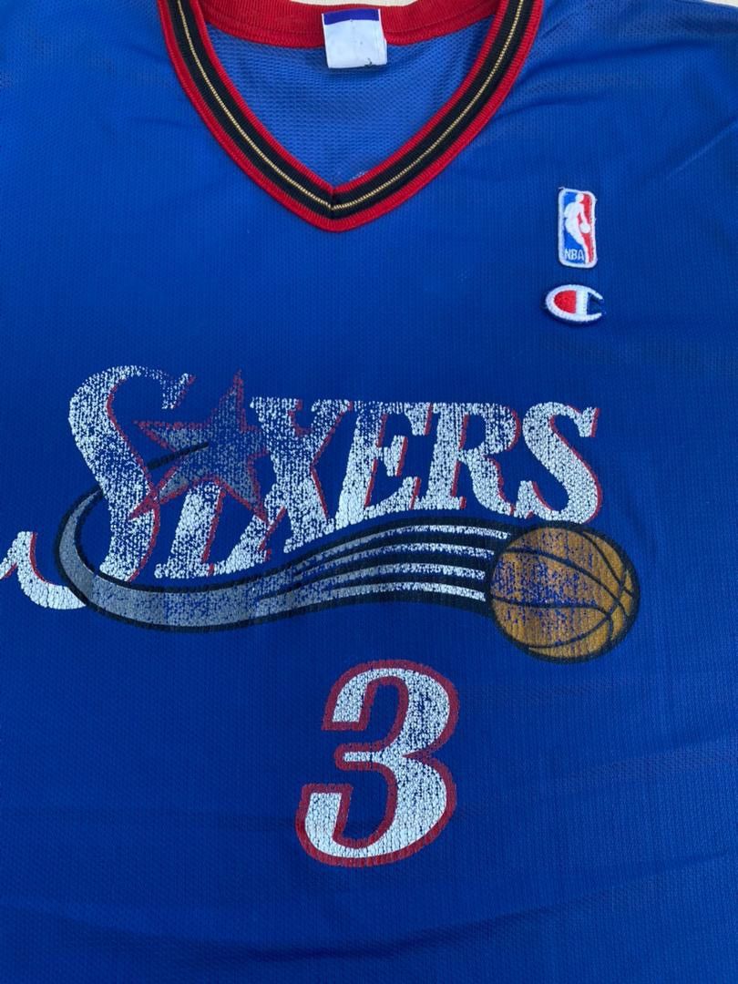 Champion × NBA × Vintage Vintage Philadelphia 76ers Sixers Allen Iverson jersey Size US XXL / EU 58 / 5 - 3 Thumbnail