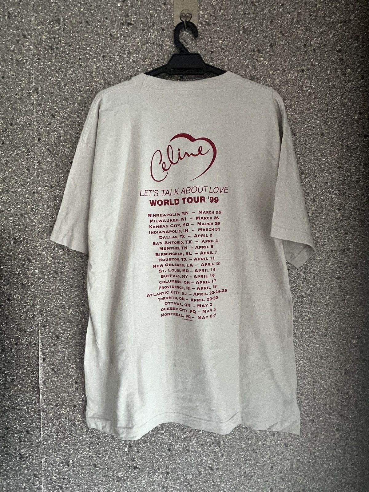 Band Tees × Vintage Celine Dion ft18 Size US XL / EU 56 / 4 - 5 Thumbnail