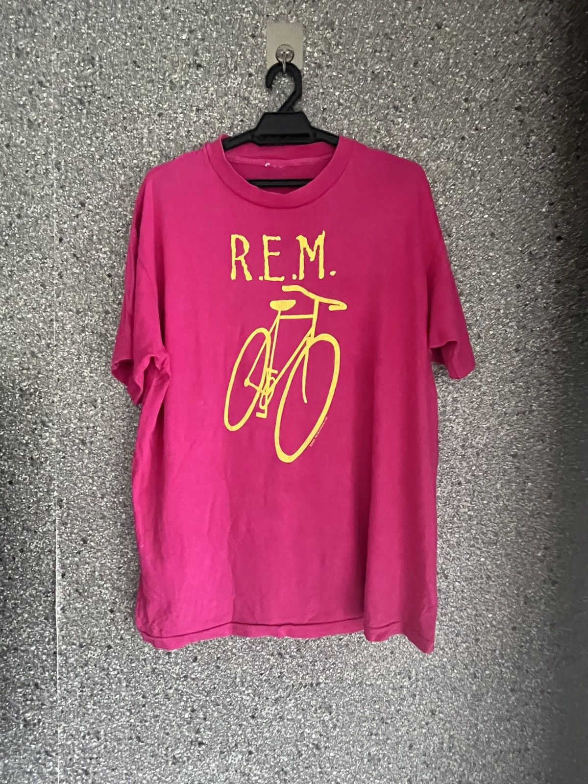 image of Band Tees x Vintage R.e.m Ft18 in Pink, Men's (Size XL)