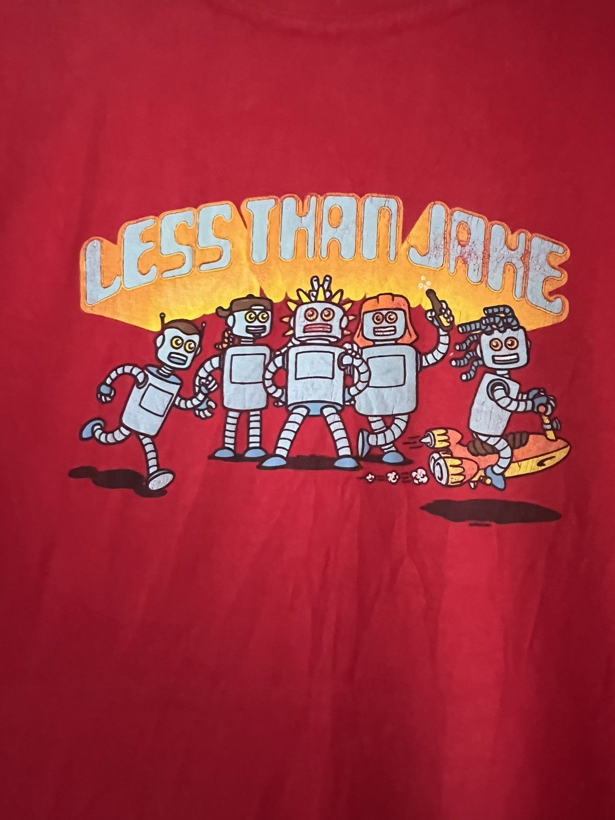 Band Tees × Vintage Less than jake ft18 Size US XL / EU 56 / 4 - 2 Thumbnail