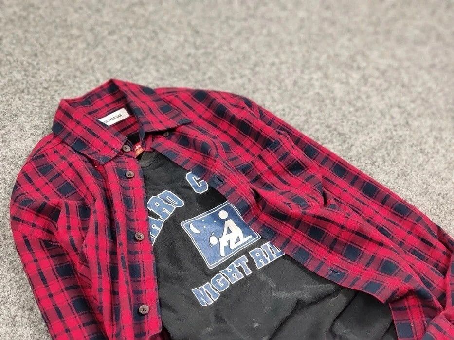Flannel Vintage Flannel Shirt Travis Scott Style Streetwear Hype Size US M / EU 48-50 / 2 - 6 Thumbnail