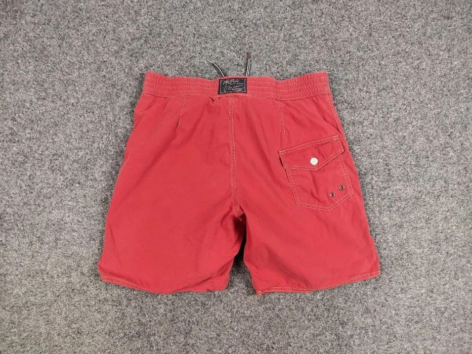 Polo Ralph Lauren Vintage 90's Ralph Lauren Shorts Red Logo Casual Streetwear Size US 31 - 4 Thumbnail
