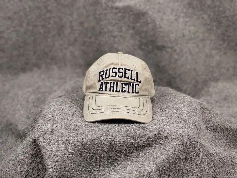 Russell Athletic Vintage 90's Russell Athletic Classic Logo unisex Beige Cap Size ONE SIZE - 2 Thumbnail