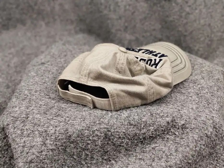 Russell Athletic Vintage 90's Russell Athletic Classic Logo unisex Beige Cap Size ONE SIZE - 8 Thumbnail