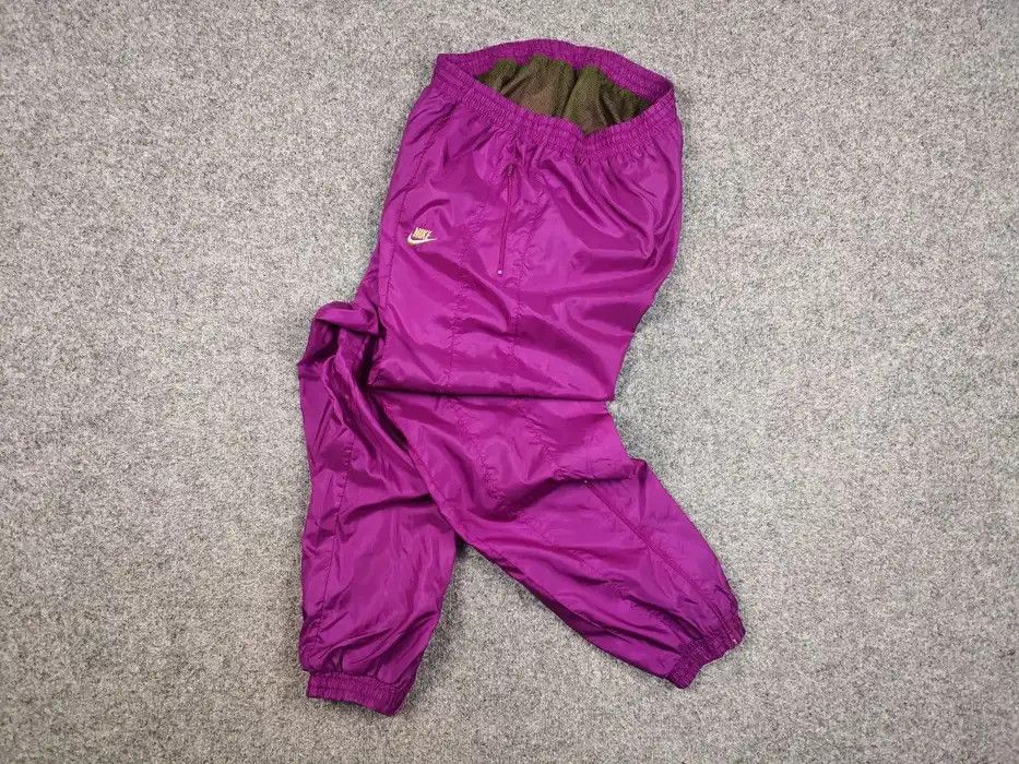 Nike Vintage 90's Nike Nylon Track Pants Drill y2k gorpcore Size US 32 / EU 48 - 7 Thumbnail