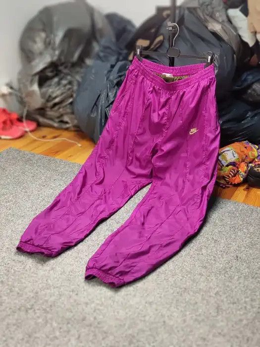 Nike Vintage 90's Nike Nylon Track Pants Drill y2k gorpcore Size US 32 / EU 48 - 10 Thumbnail