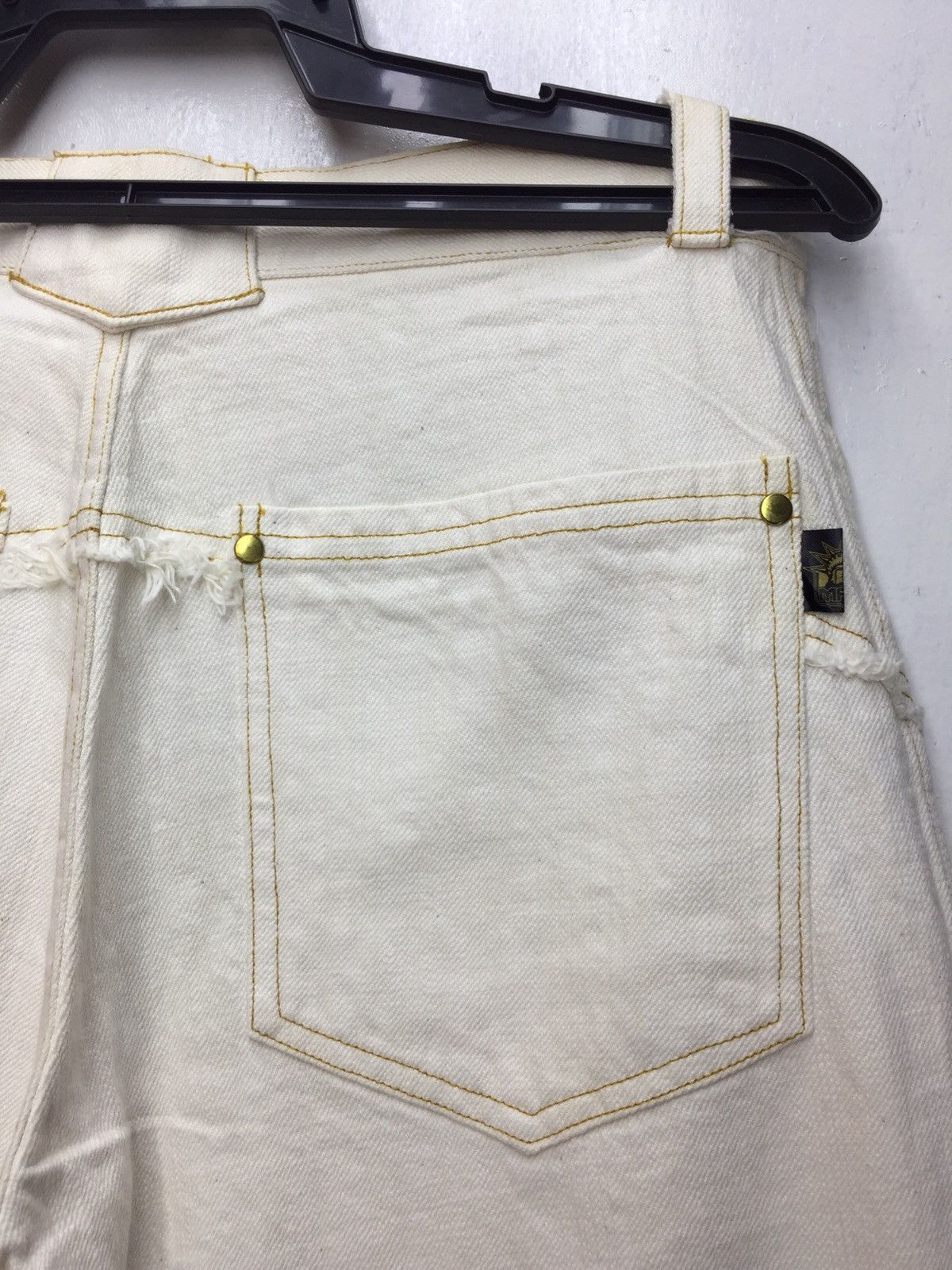 Japanese Brand Madpagers Japan Distress Denim Pant Size US 32 / EU 48 - 2 Thumbnail
