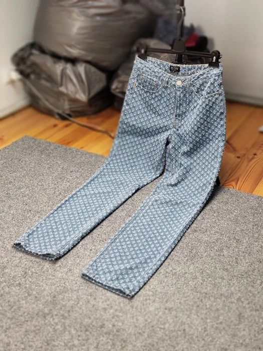 Japanese Brand Vintage Hype Japan Washed Denim Distressed Skater Jeans Size US 29 - 10 Thumbnail