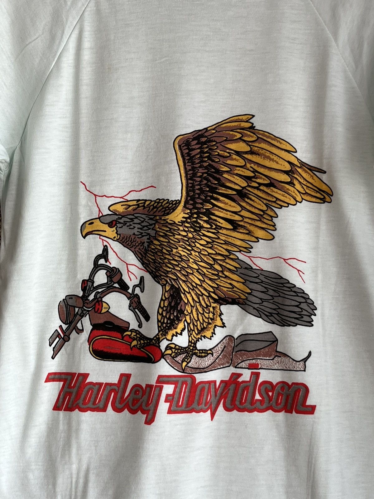 Vintage Harley davidson ft68 Size US M / EU 48-50 / 2 - 2 Thumbnail