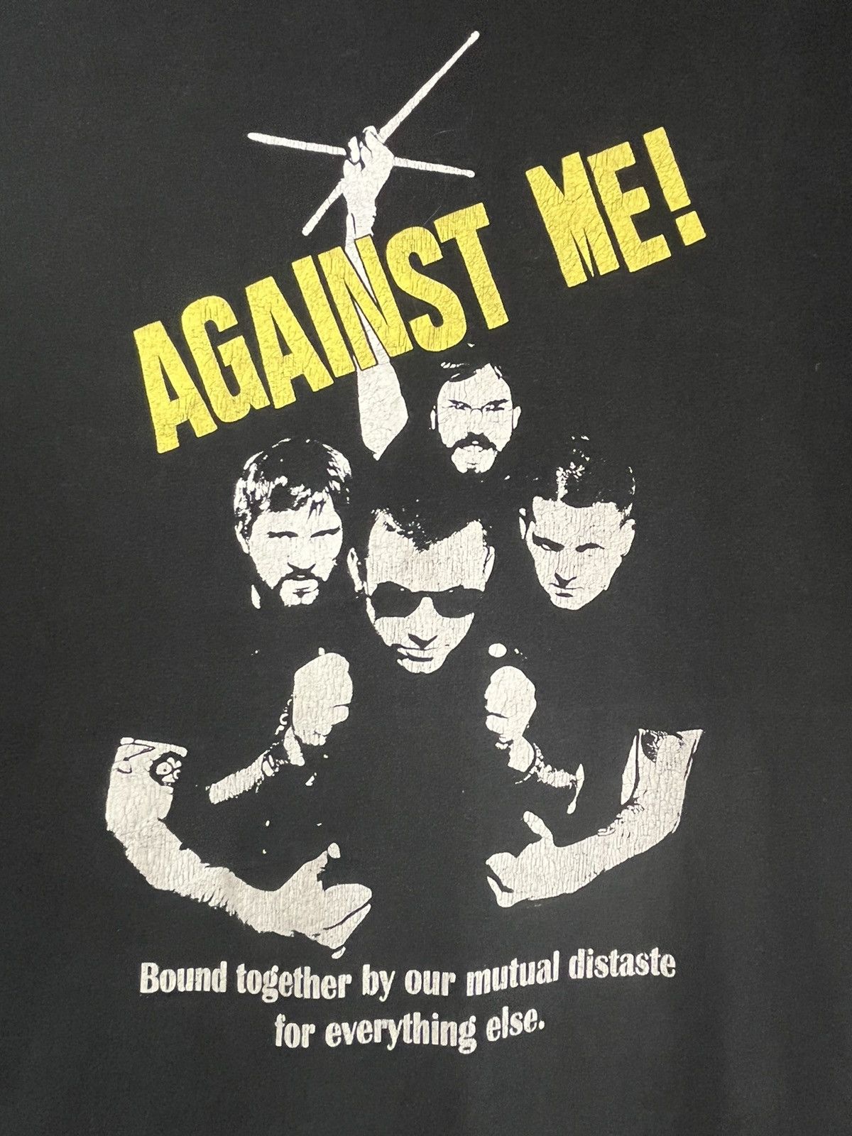 Band Tees × Vintage Against me ft18 Size US L / EU 52-54 / 3 - 2 Thumbnail
