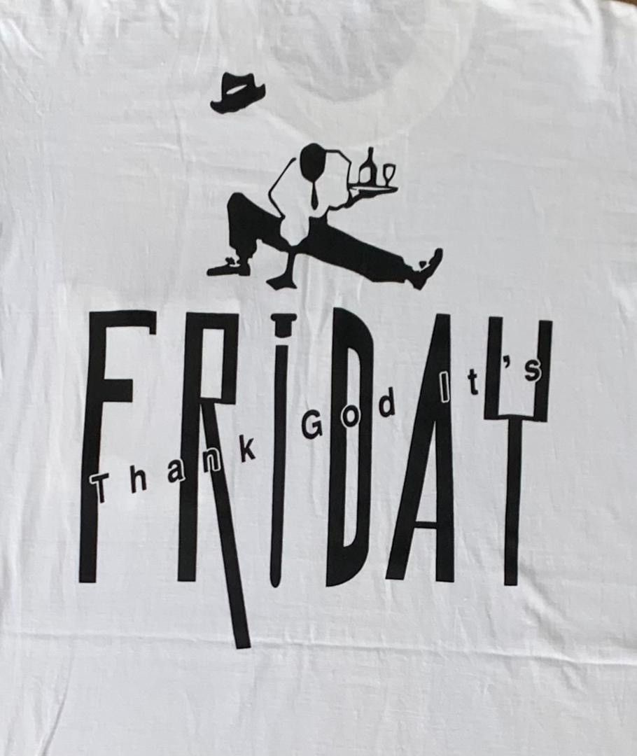 Vintage vintage tee B14 Friday Size US L / EU 52-54 / 3 - 2 Thumbnail