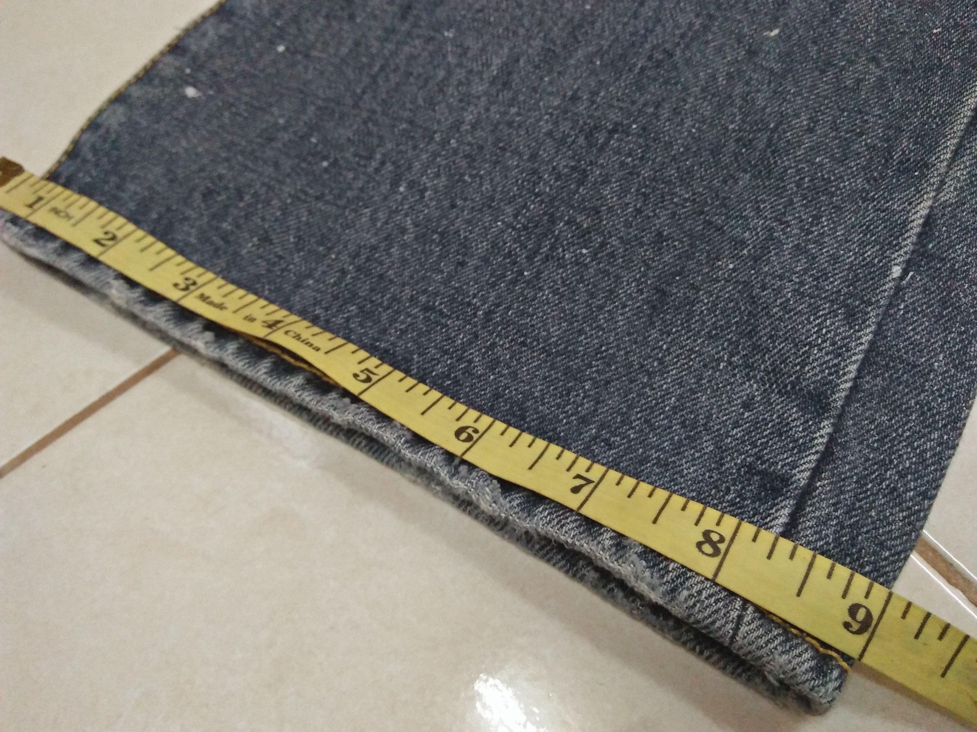 Japanese Brand TCB JEANS Hajime Inoue Distressed Paint Splattered Denim Size US 34 / EU 50 - 17 Thumbnail