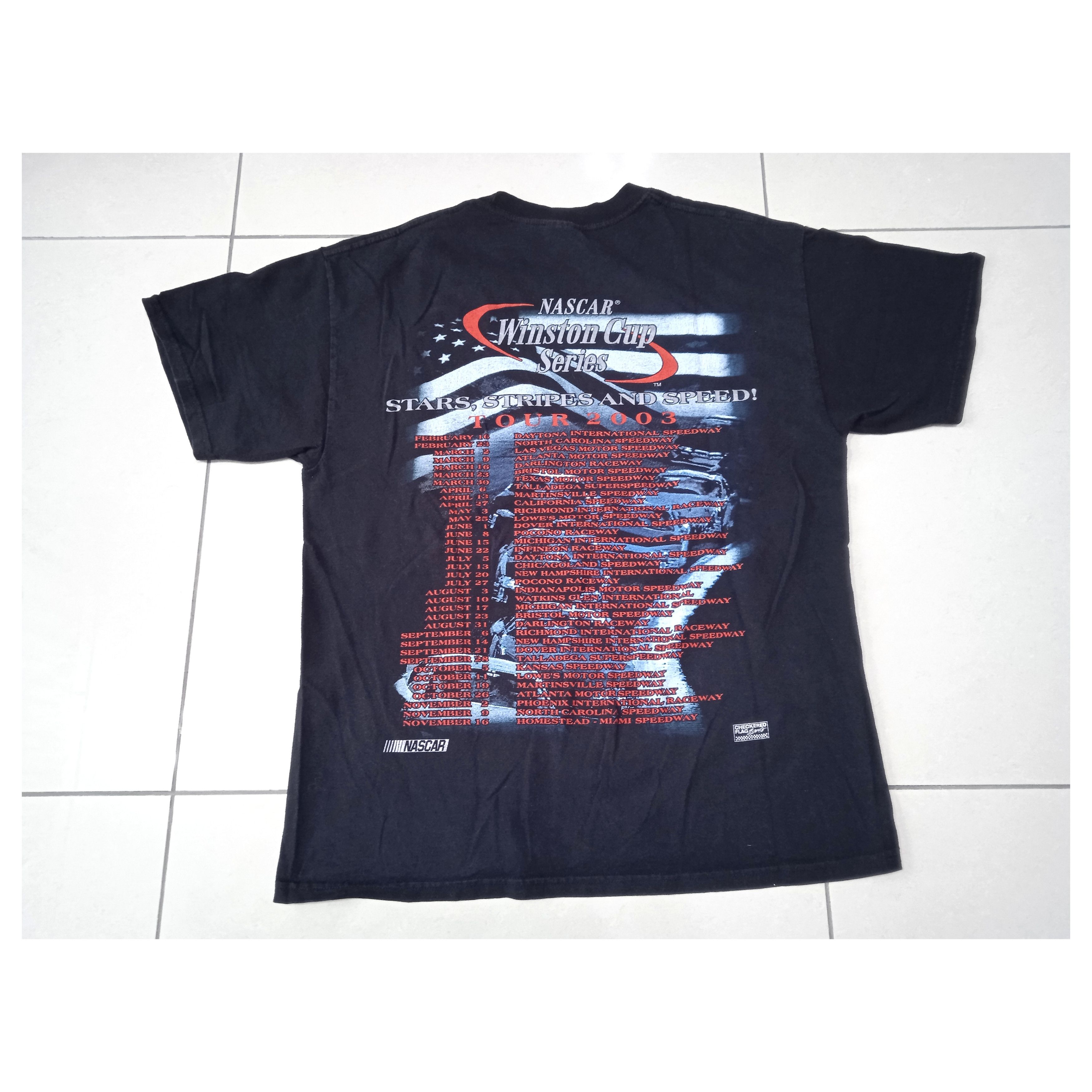 Vintage Vintage NASCAR Winston Cup T-Shirt Size US L / EU 52-54 / 3 - 2 Thumbnail