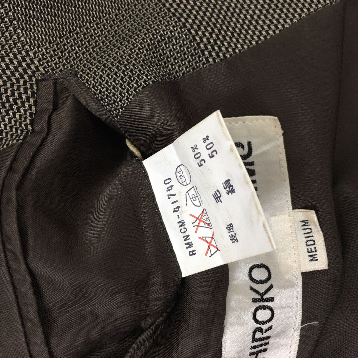 Hiroko Koshino Homme Hiroko Homme Suits Size 42R - 14 Thumbnail