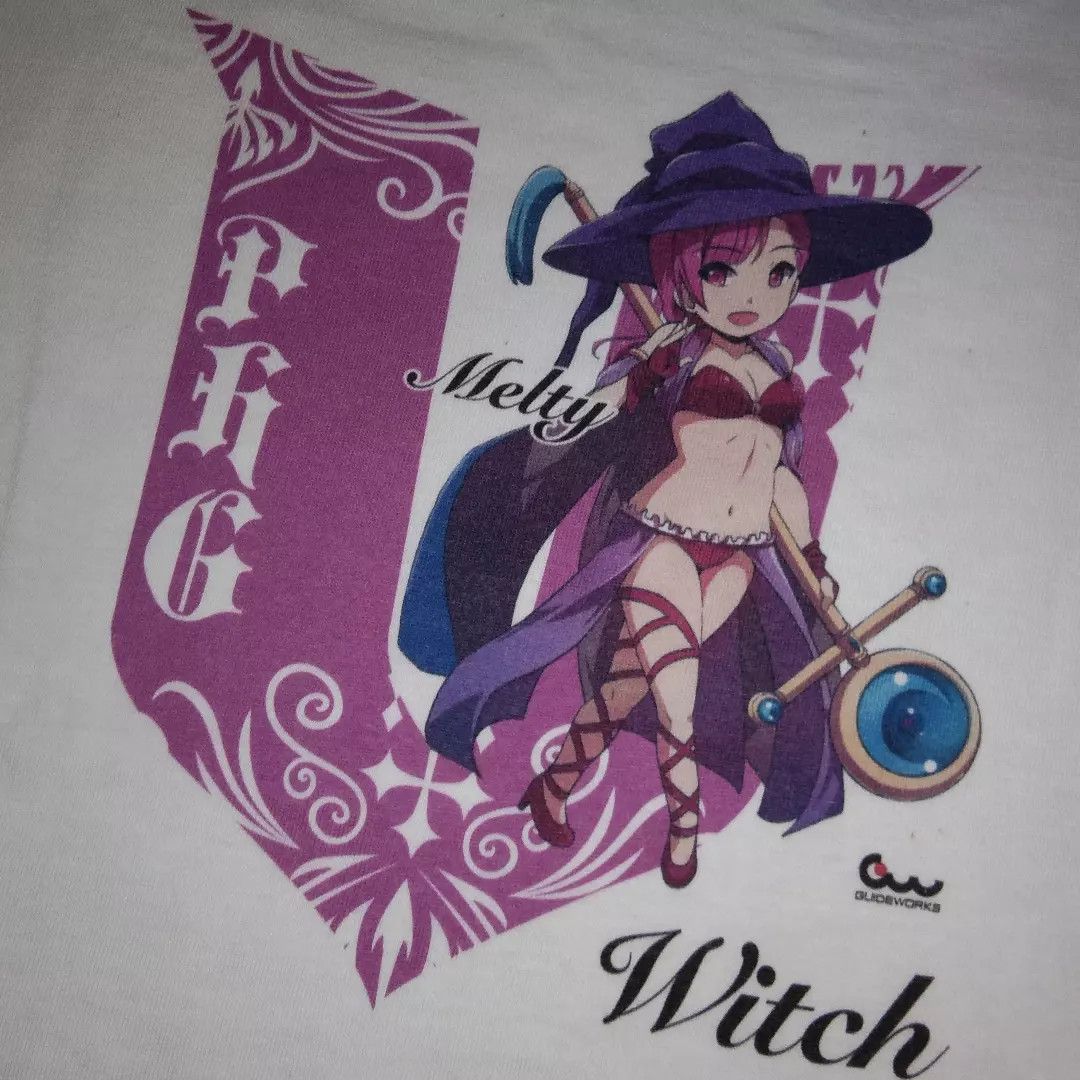 Japanese Brand BNWT Anime Waifu Melty Witch Girl tshirt Gaming? Size US L / EU 52-54 / 3 - 1 Thumbnail
