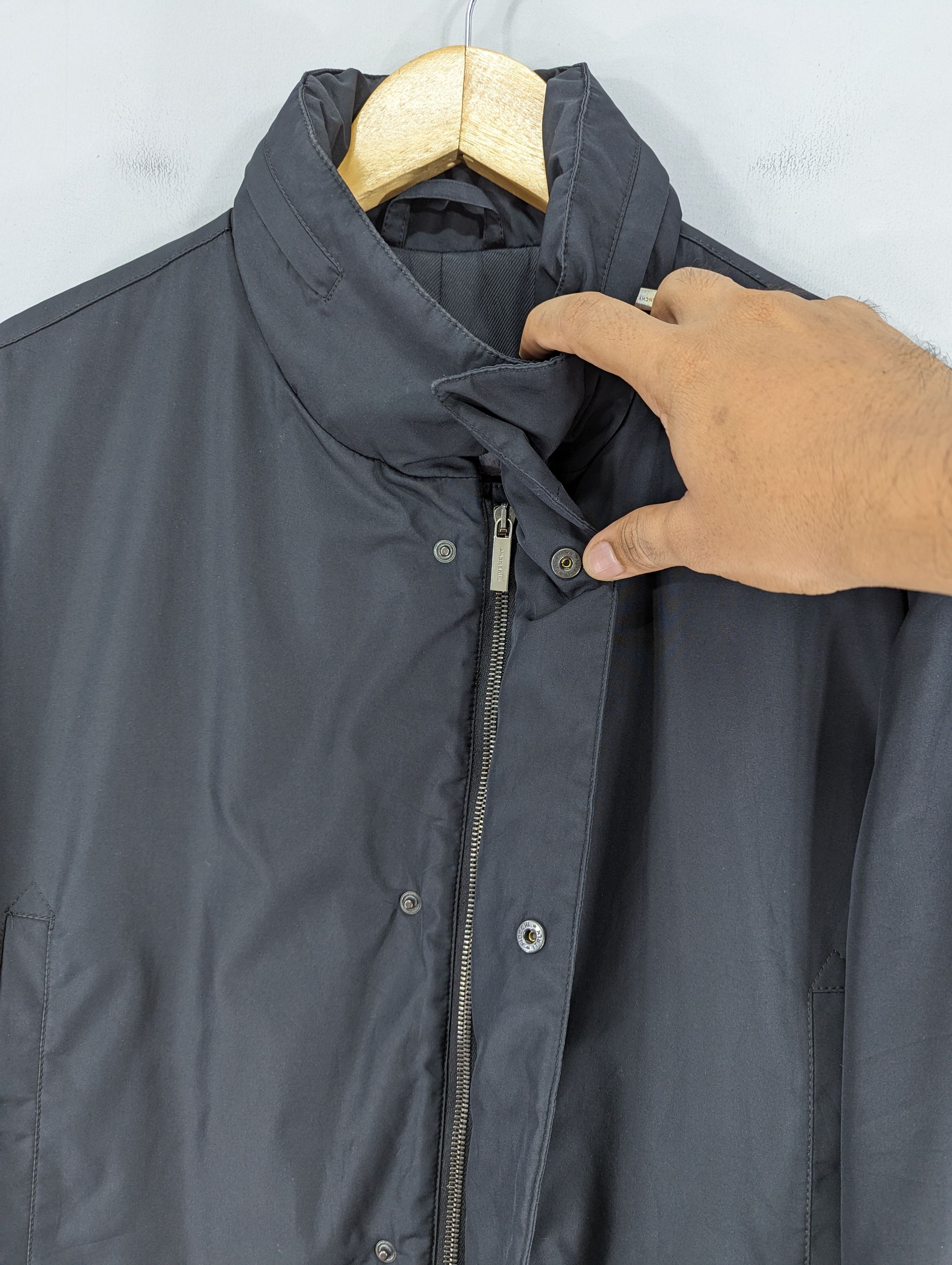 Givenchy 💥RARE💥Vintage Givenchy Long Jacket With Hoodie Size US L / EU 52-54 / 3 - 5 Thumbnail