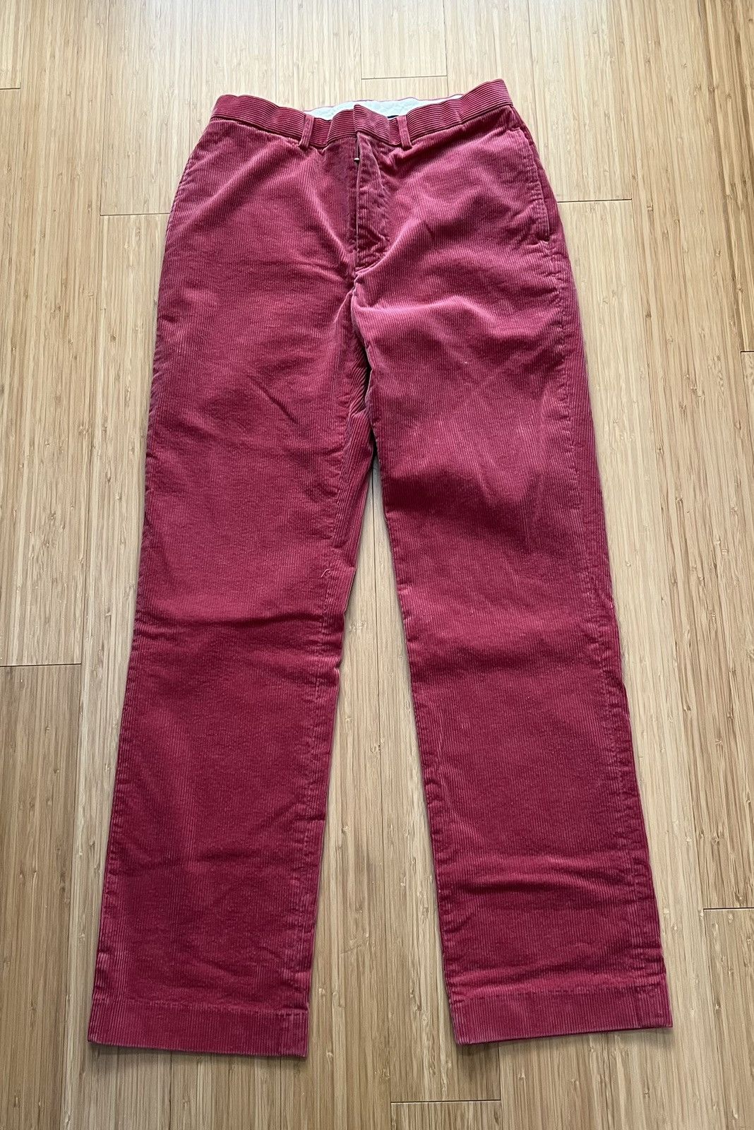 Polo Ralph Lauren Rust Pink polo ralph lauren corduroy pants Size US 32 / EU 48 - 2 Thumbnail