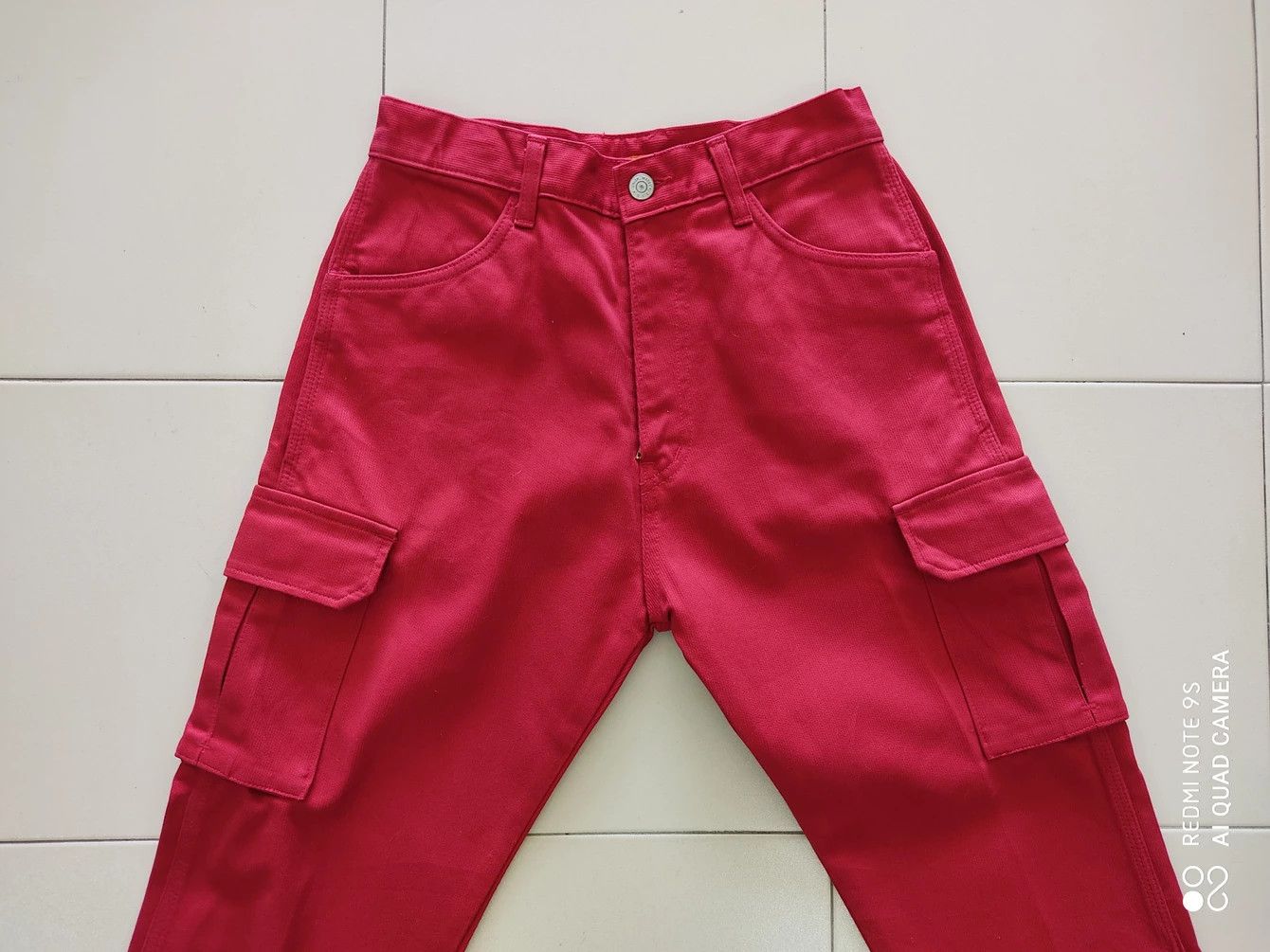Japanese Brand Orange Helmet Multipocket Utility Cargo Pant Size US 28 / EU 44 - 2 Thumbnail