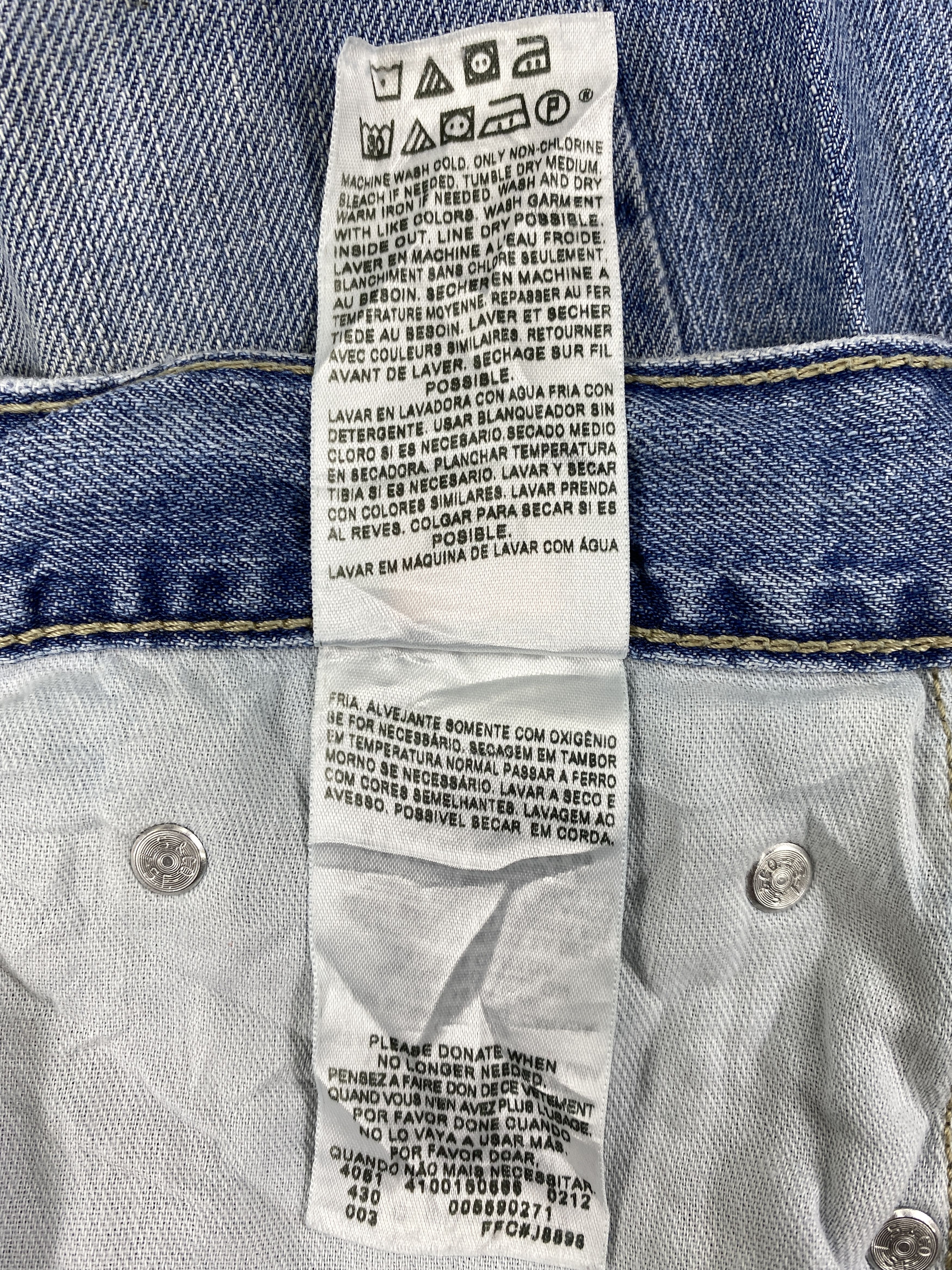Levi's Mid Blue Vintage Levi's 559 Jeans 38x34.5 Denim -JN1396 Size US 38 / EU 54 - 9 Thumbnail