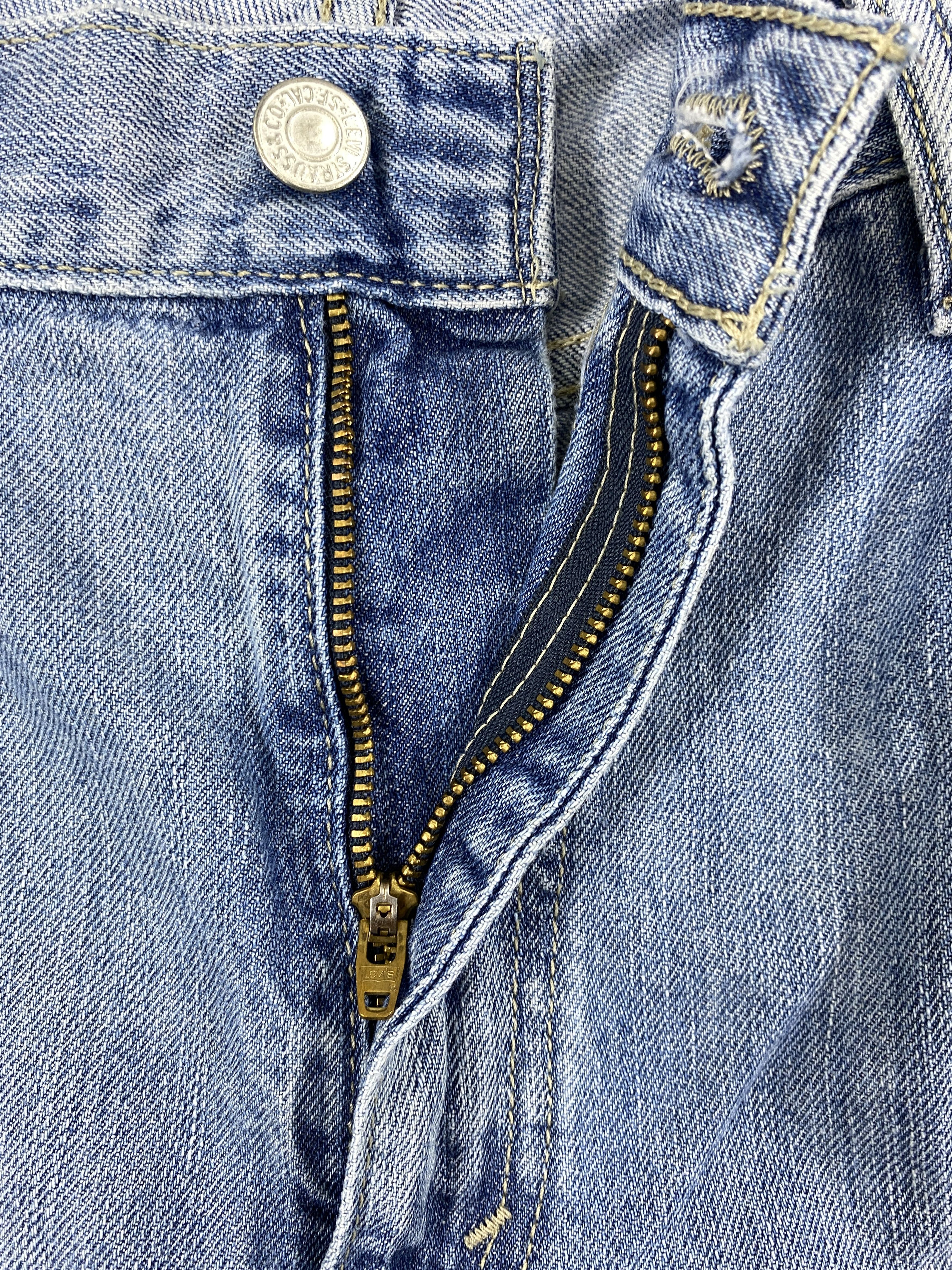 Levi's Mid Blue Vintage Levi's 559 Jeans 38x34.5 Denim -JN1396 Size US 38 / EU 54 - 6 Thumbnail