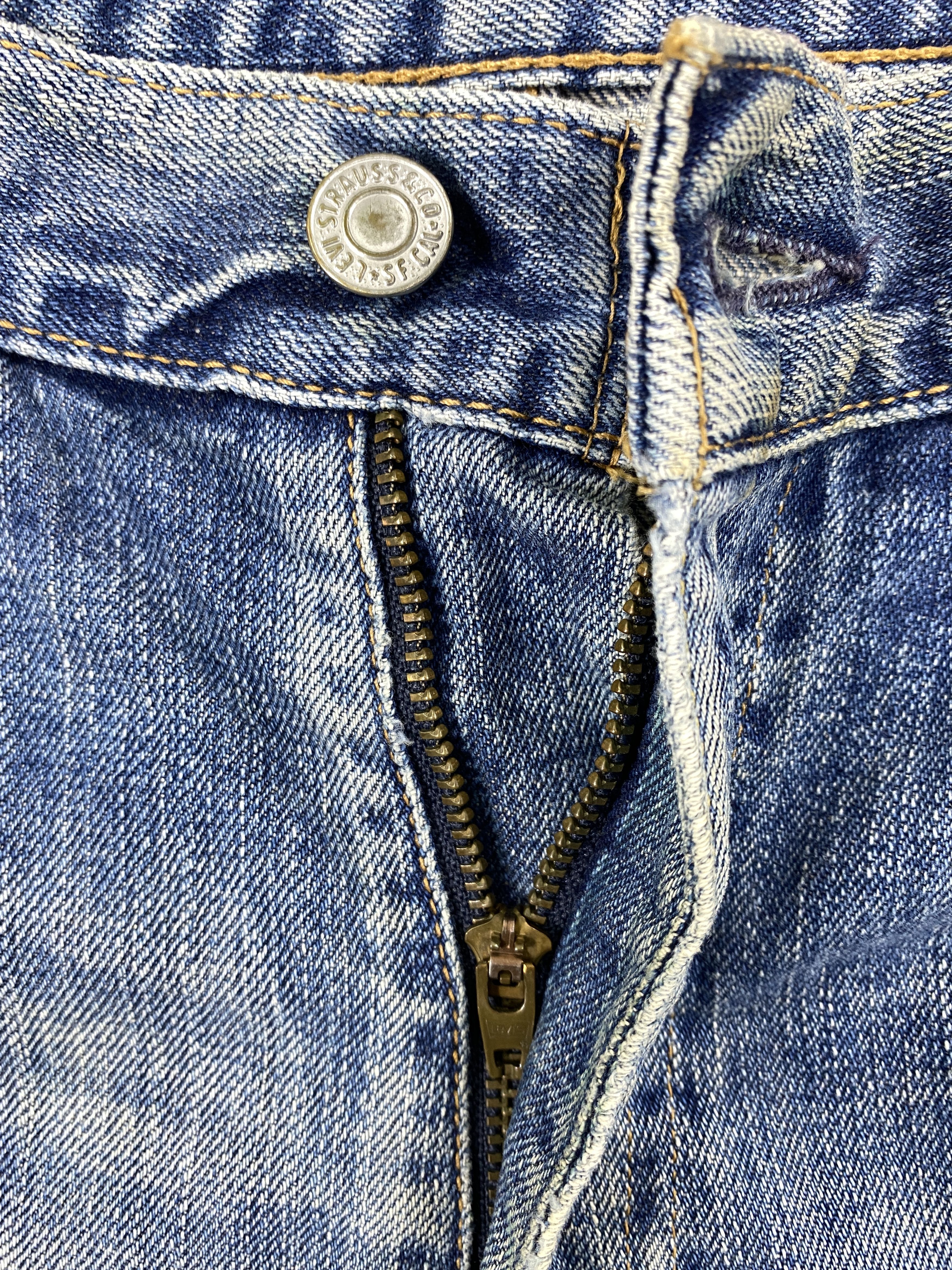 Levi's Mid Blue Vintage Levi's 533 Jeans 31x29.5 Denim -JN1403 Size US 31 - 6 Thumbnail