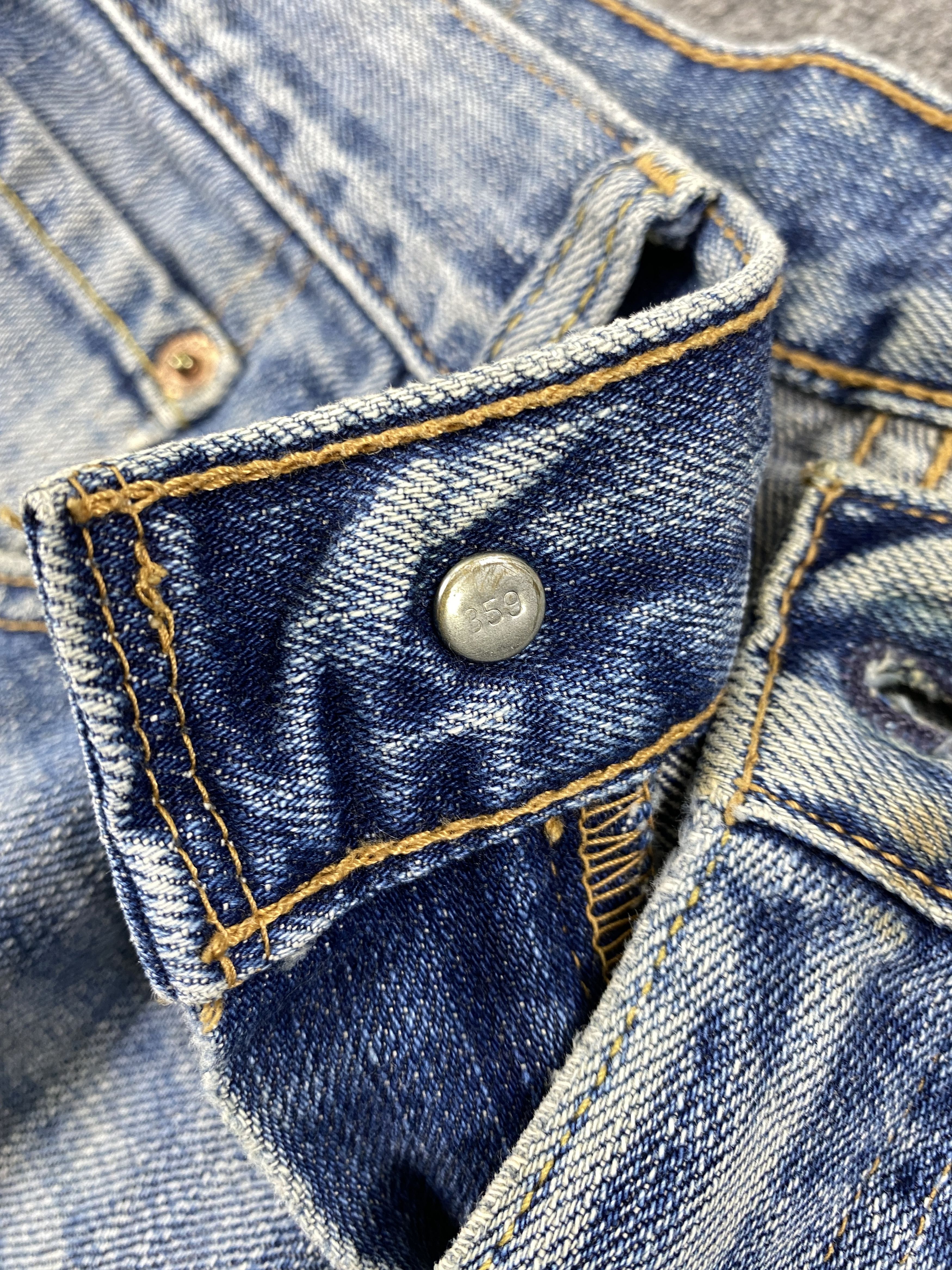 Levi's Mid Blue Vintage Levi's 533 Jeans 31x29.5 Denim -JN1403 Size US 31 - 7 Thumbnail
