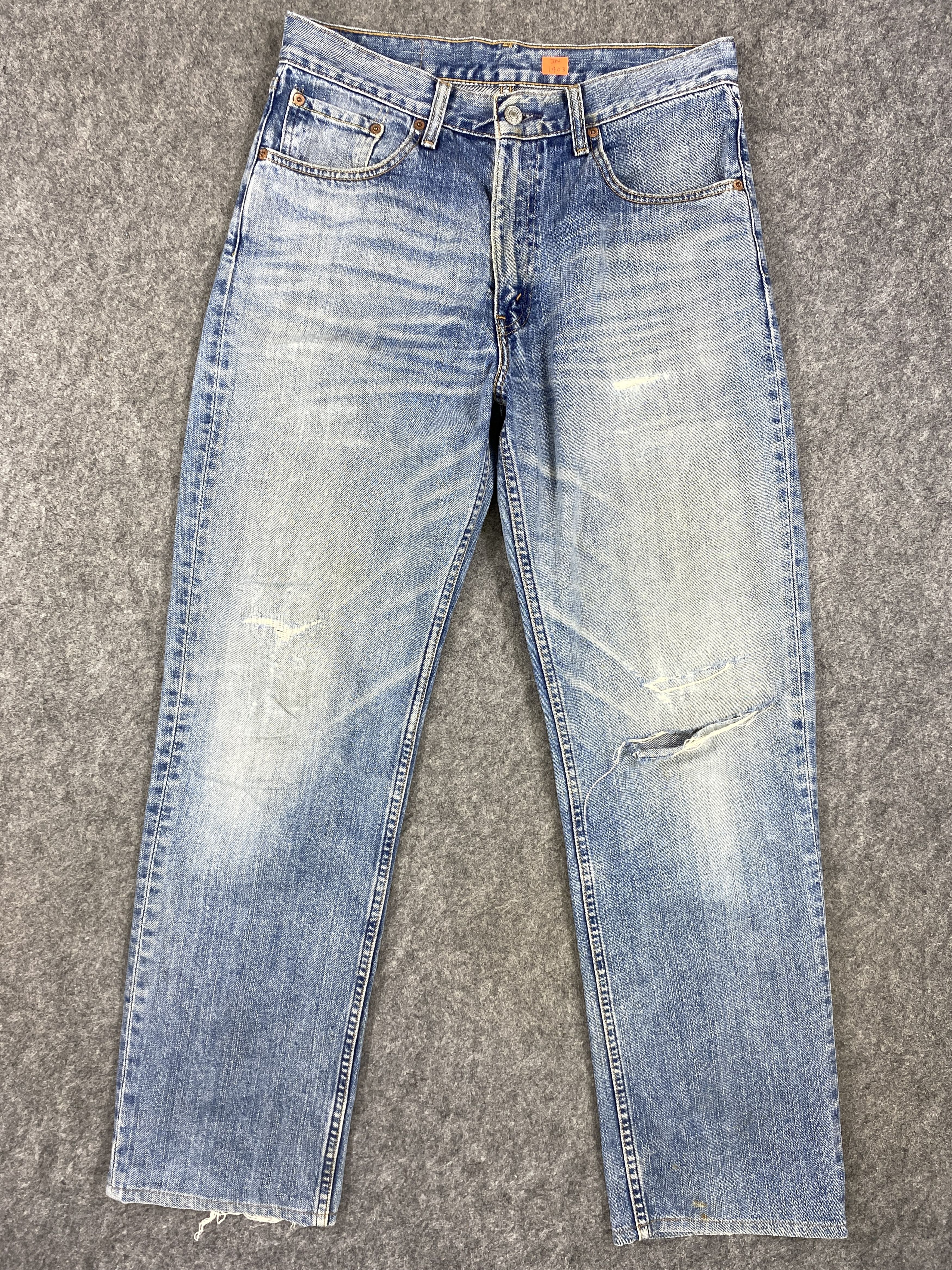 Levi's Mid Blue Vintage Levi's 533 Jeans 31x29.5 Denim -JN1403 Size US 31 - 1 Thumbnail