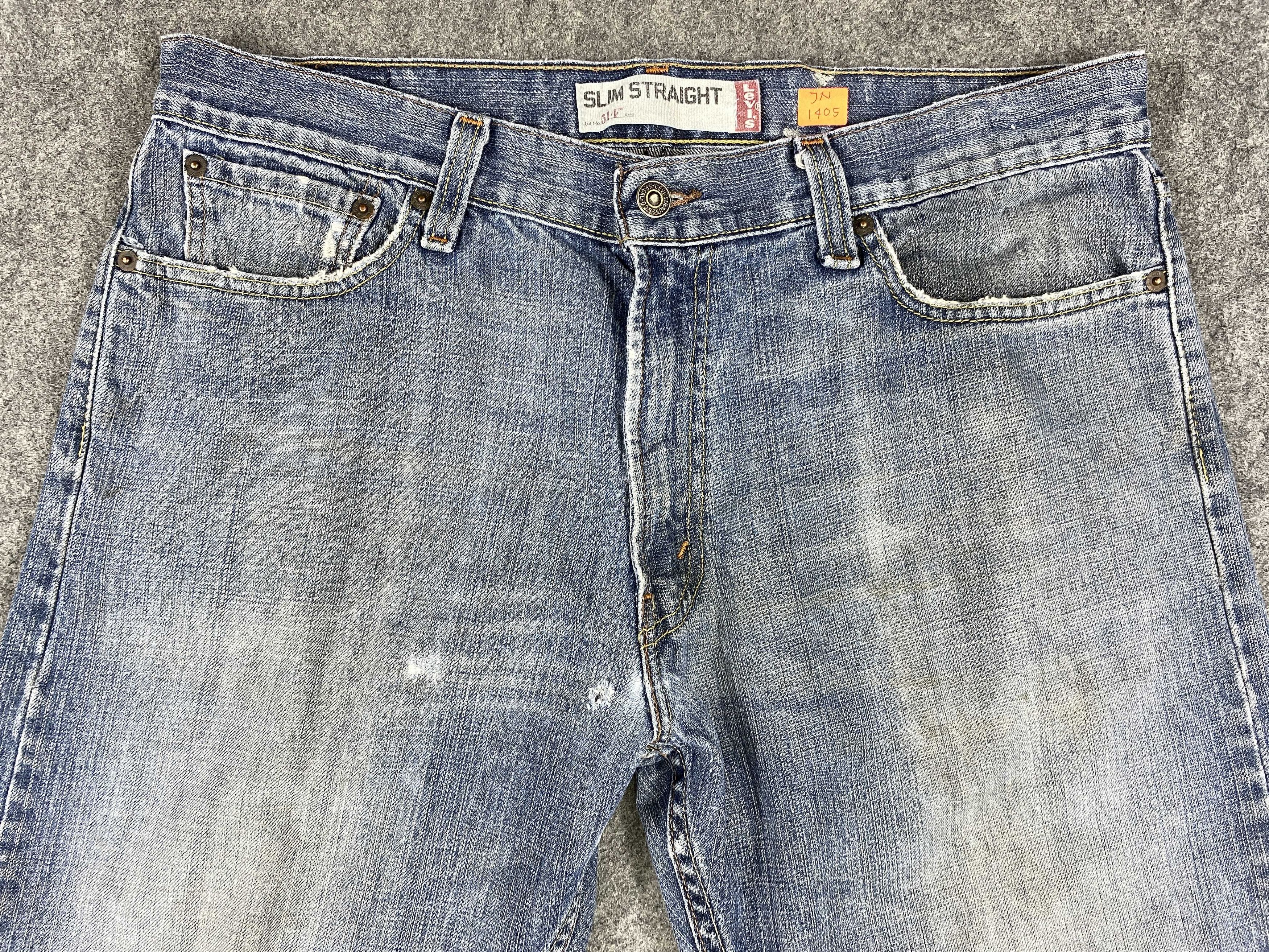 Levi's Faded Blue Vintage Levi's 514 Jeans 34x30.5 Denim -JN1405 Size US 34 / EU 50 - 3 Thumbnail