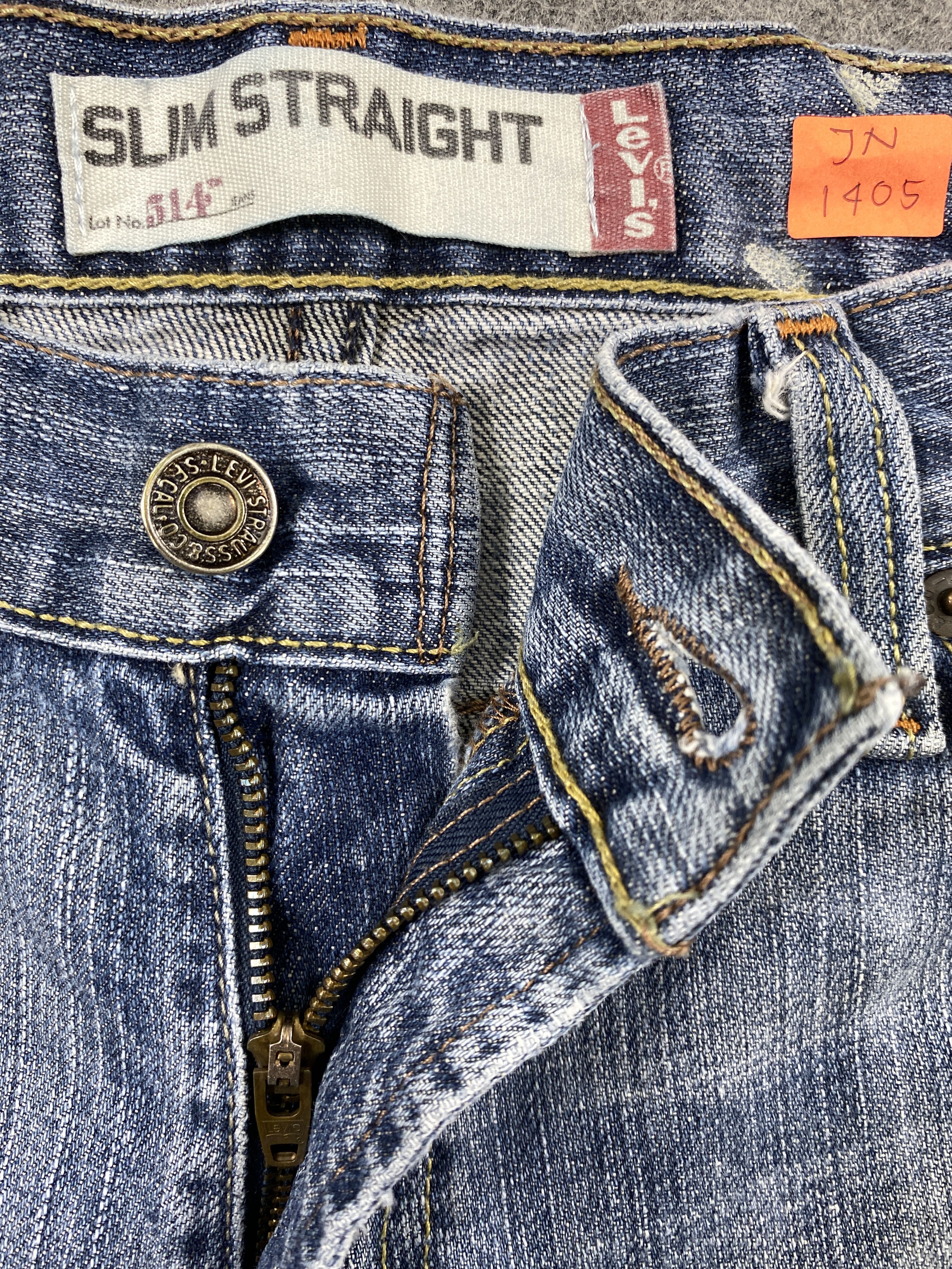 Levi's Faded Blue Vintage Levi's 514 Jeans 34x30.5 Denim -JN1405 Size US 34 / EU 50 - 6 Thumbnail