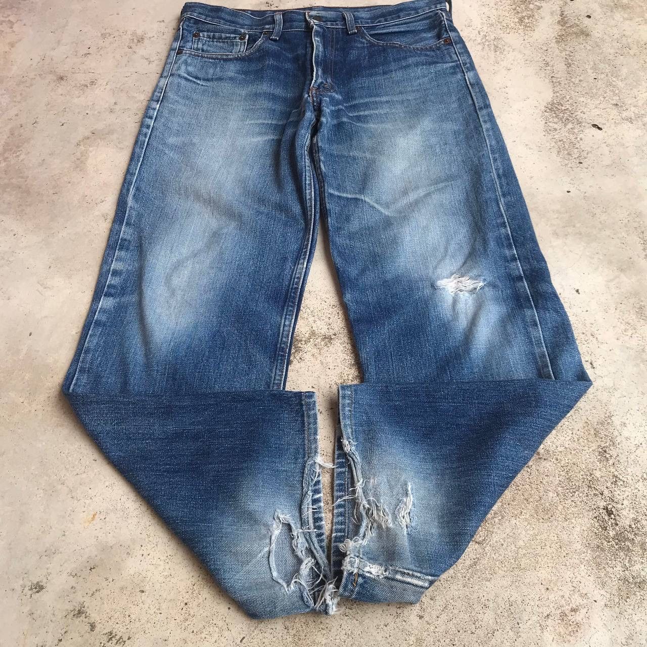 Levi's × Levi's Vintage Clothing Vintage Levis 508 distressed jean kurt cobain size 32x28 Size US 32 / EU 48 - 3 Thumbnail