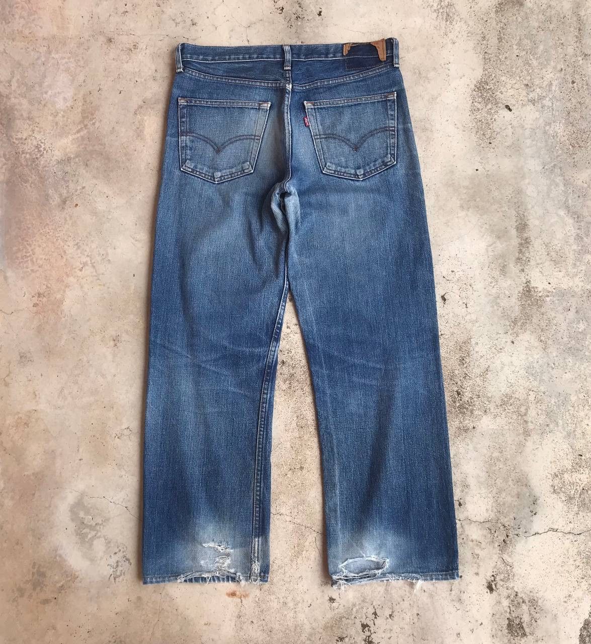 Levi's × Levi's Vintage Clothing Vintage Levis 508 distressed jean kurt cobain size 32x28 Size US 32 / EU 48 - 5 Thumbnail