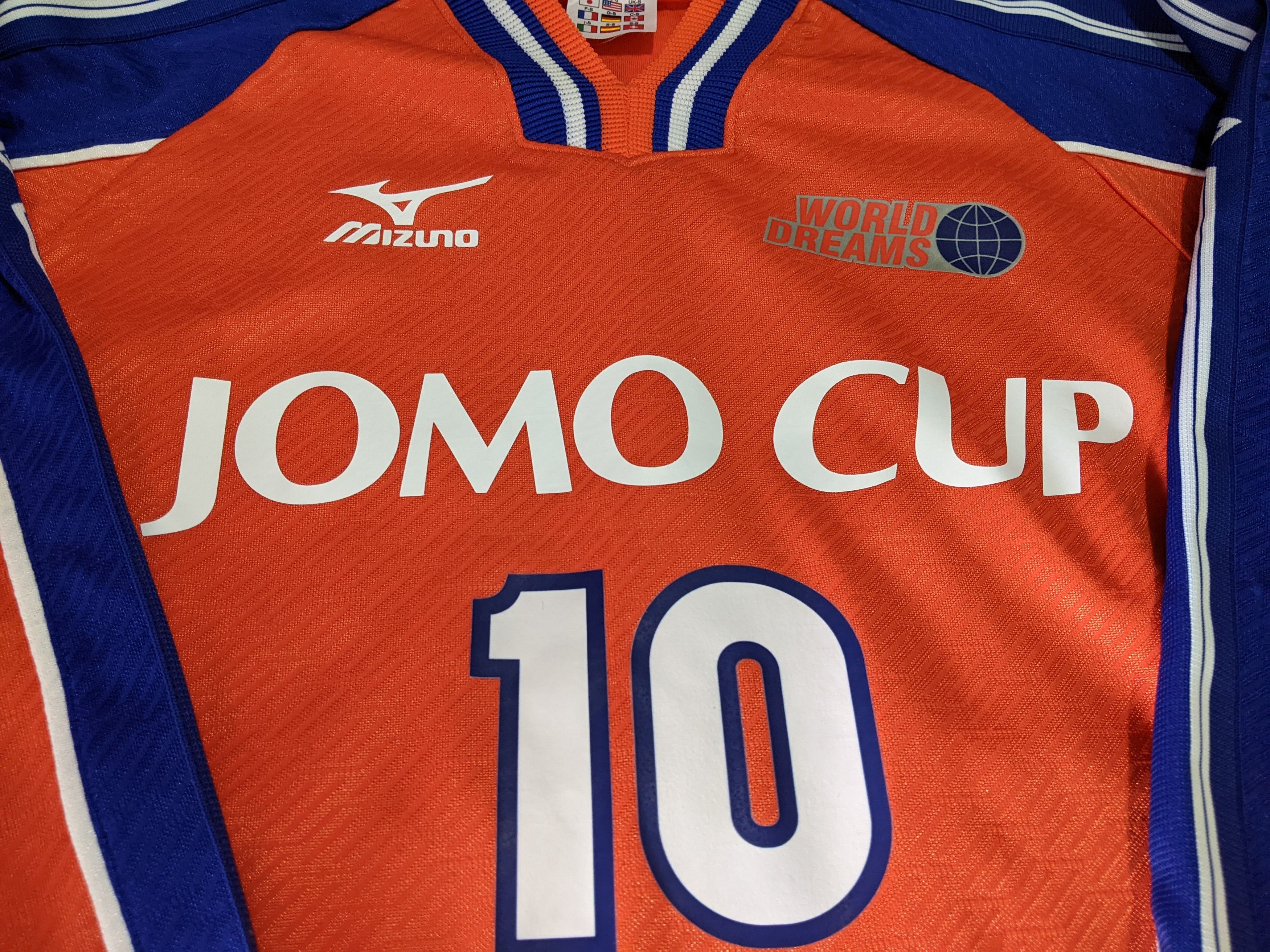 Mizuno Jomo cup 1999 home Jersey football shirt Size US M / EU 48-50 / 2 - 4 Thumbnail