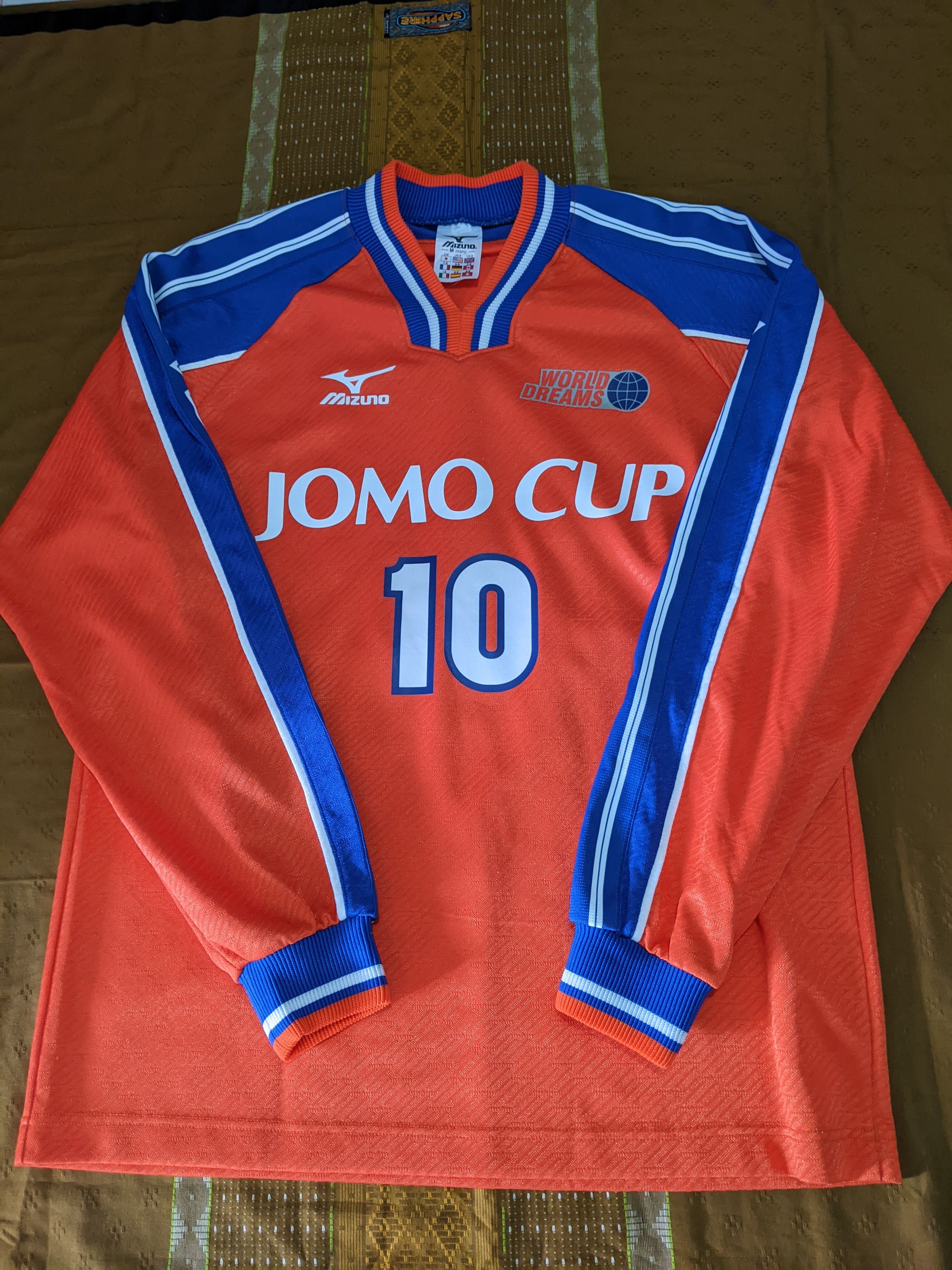 Mizuno Jomo cup 1999 home Jersey football shirt Size US M / EU 48-50 / 2 - 1 Thumbnail