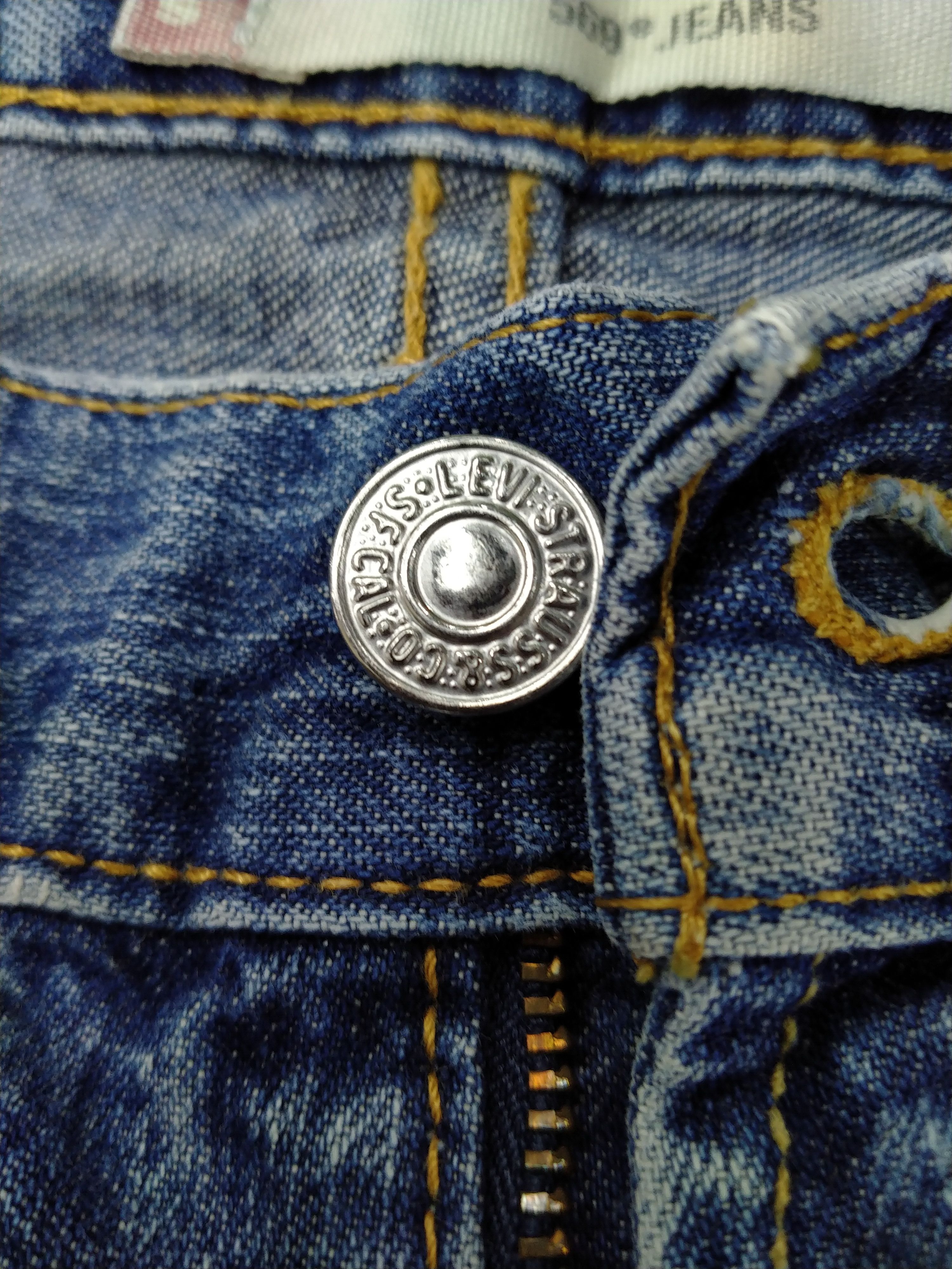 Levi's Vintage Levi's 569 Loose Straight Fit 41 x 28.5 Denim -JN303 Size US 41 - 8 Thumbnail