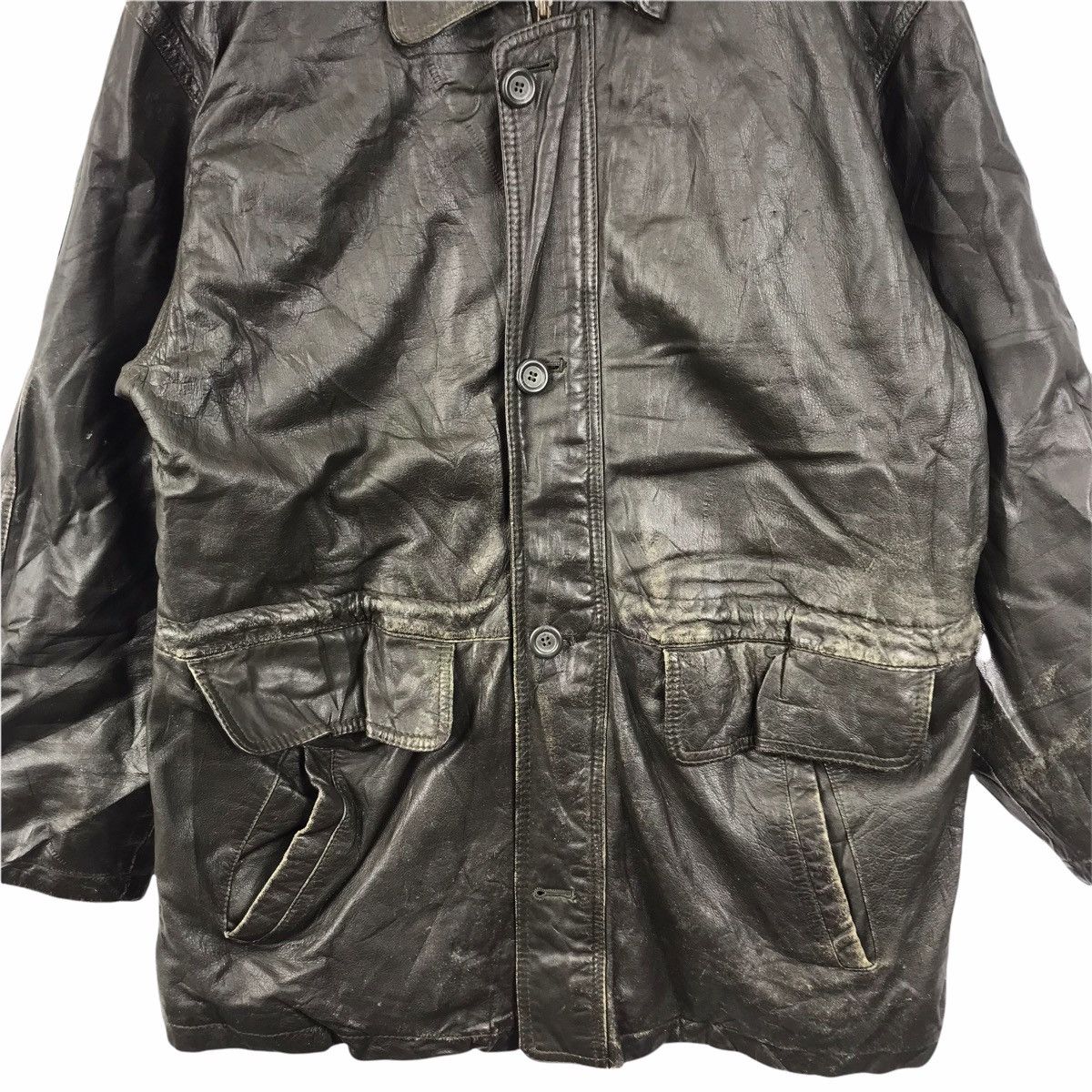 Beverly Hills Polo Club Vintage POLO CLUB Leather Jacket Size US M / EU 48-50 / 2 - 7 Thumbnail