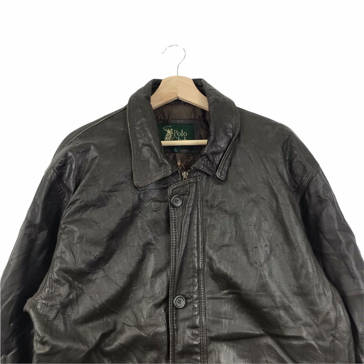 Beverly Hills Polo Club Vintage POLO CLUB Leather Jacket Size US M / EU 48-50 / 2 - 3 Thumbnail