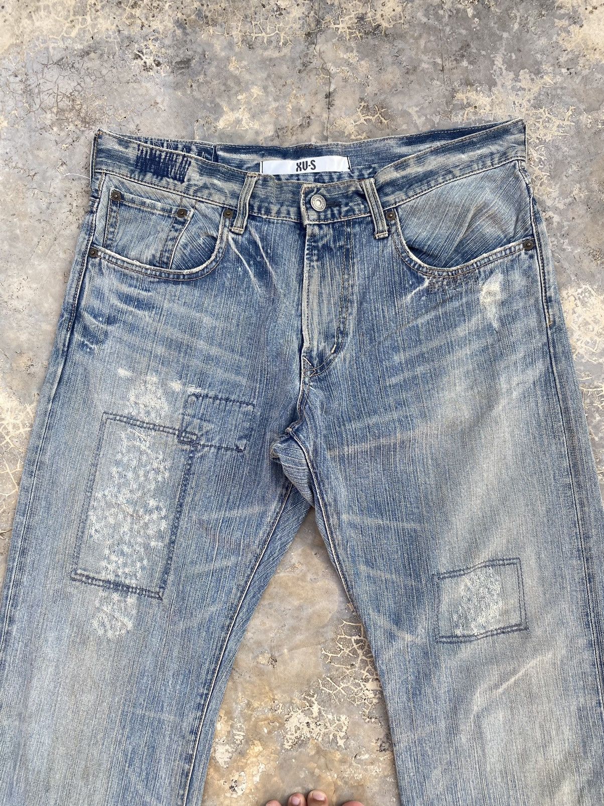 Edwin Vintage Edwin XV-S Distressed Pant Size US 33 - 1 Thumbnail