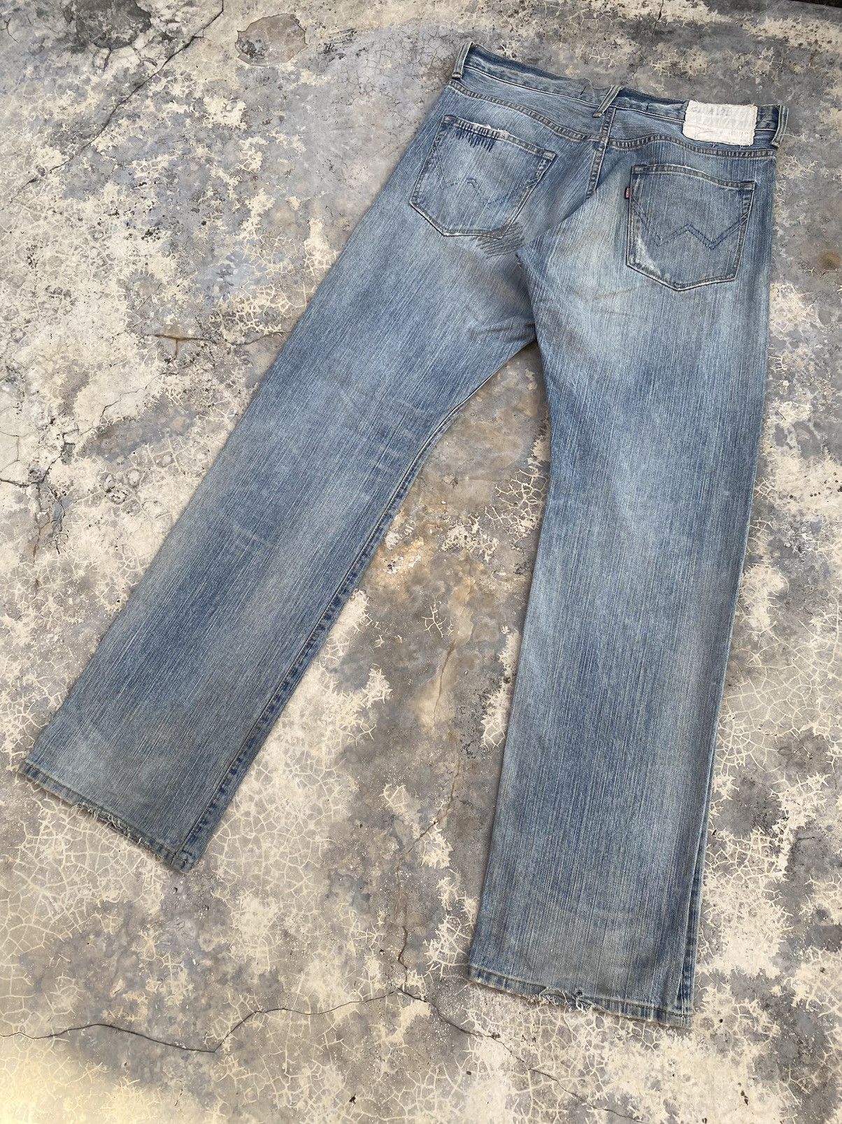 Edwin Vintage Edwin XV-S Distressed Pant Size US 33 - 3 Thumbnail
