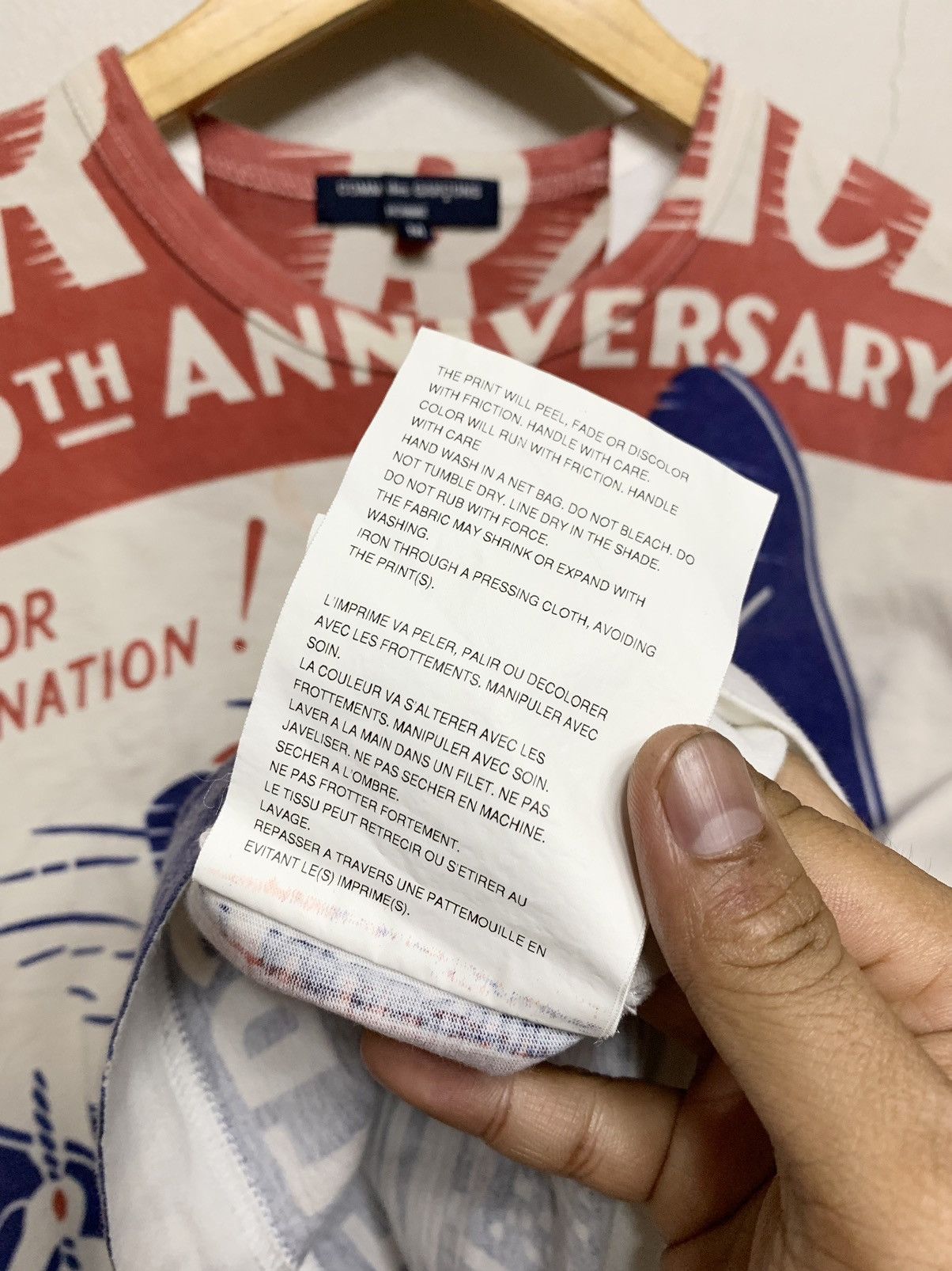 Comme des Garcons × Comme des Garcons Homme × Japanese Brand COMME DES GARCONS HOMME AIR RACES 10TH ANNIVERSSARY SHIRT Size US M / EU 48-50 / 2 - 9 Thumbnail