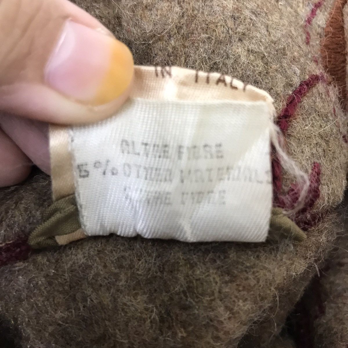 Vintage 90s KRIZIA BABY Italian Designer Brand Flower Wool Jacket Size US S / EU 44-46 / 1 - 7 Thumbnail