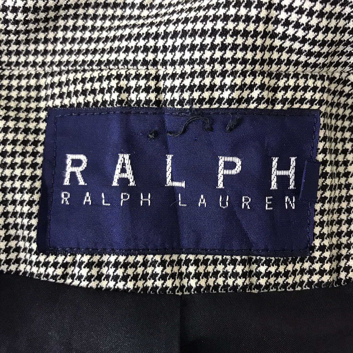 Ralph Lauren RALPH By RALPH LAUREN Rl Houndstooth Wool Coat Jacket Polo Size US S / EU 44-46 / 1 - 4 Thumbnail