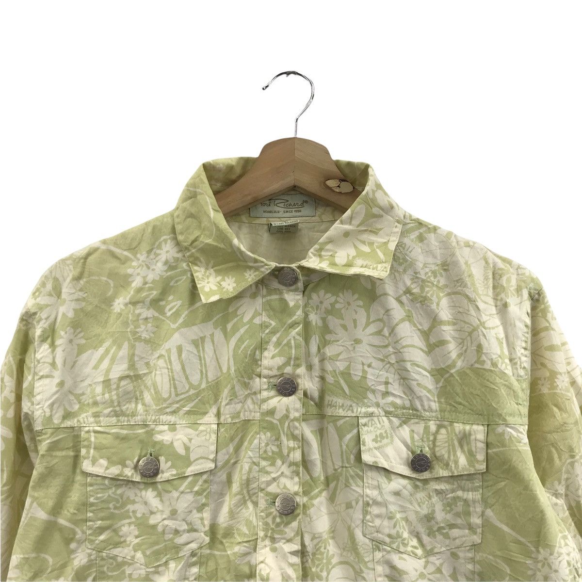 Tori Richard TORI RICHARD HONOLULU Hawaii Overprint Button Jacket Size US M / EU 48-50 / 2 - 2 Thumbnail