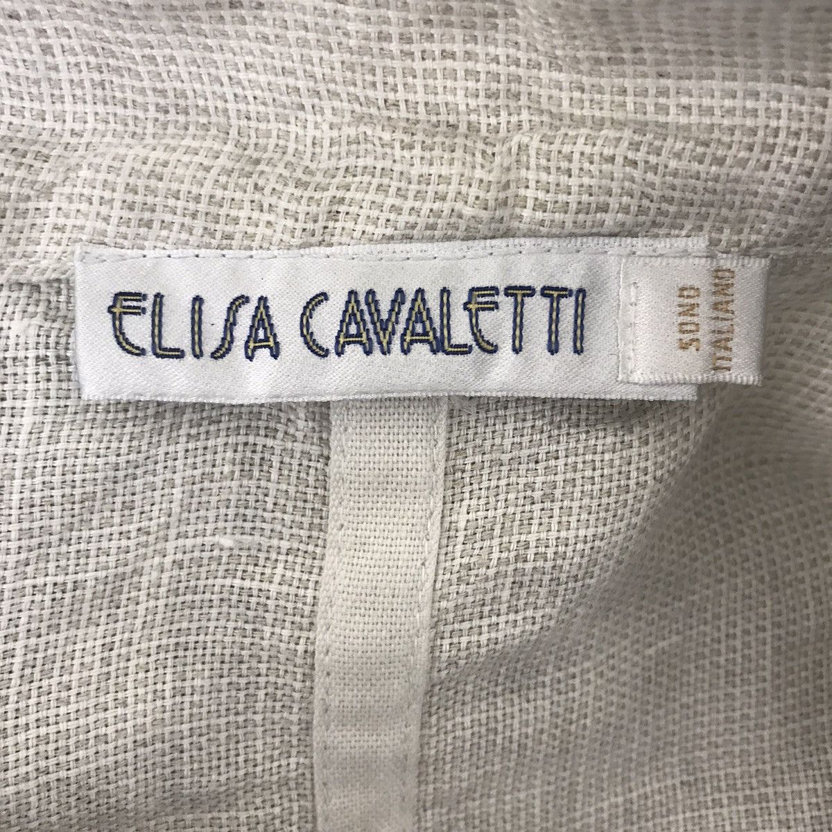 Vintage ELISA CAVALETTI ITALIA Italy Designer Brand Coat Jacket Size US S / EU 44-46 / 1 - 4 Thumbnail