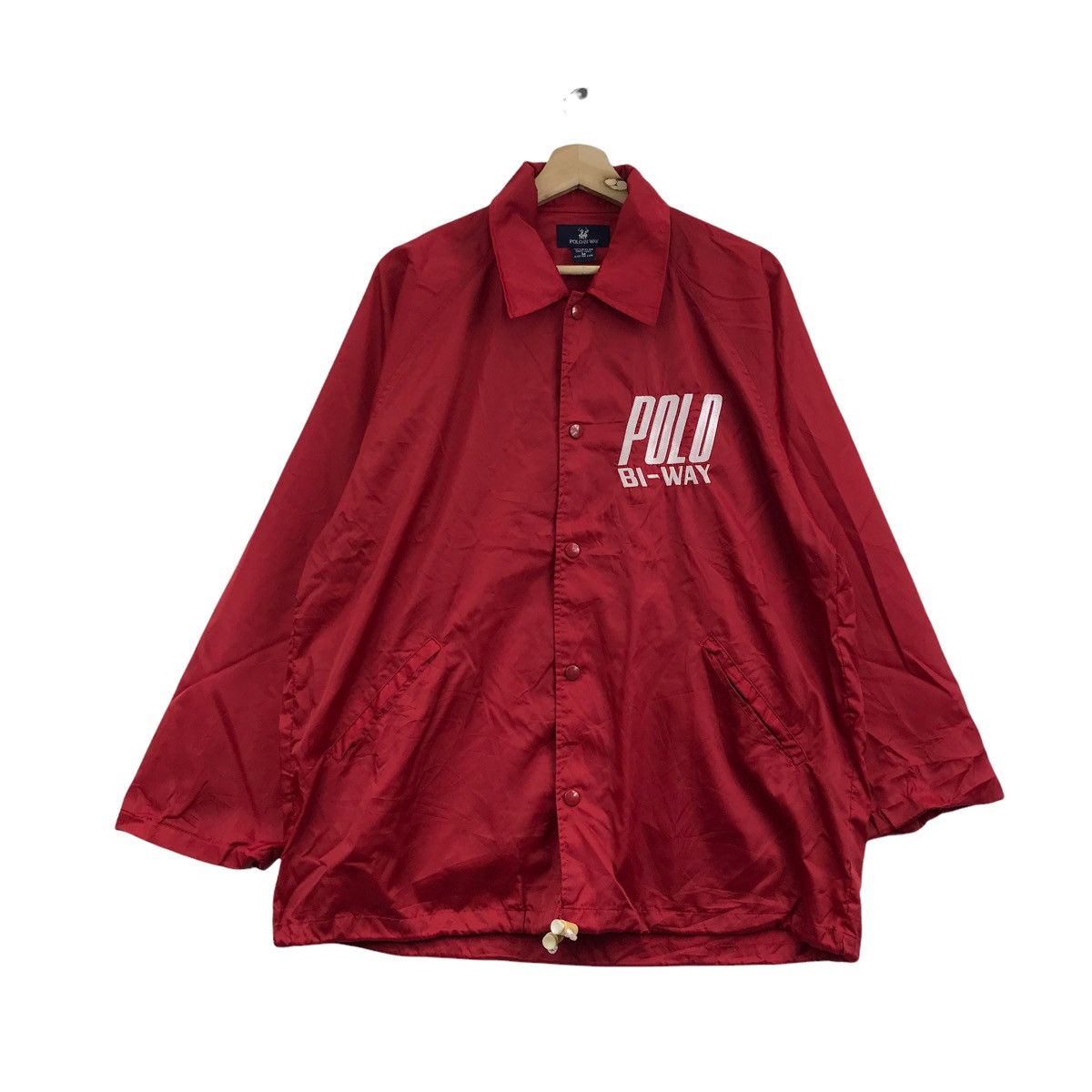 Polo Ralph Lauren Vintage POLO BI-WAY San Francisco RedCoach JacketWindbreaker Size US M / EU 48-50 / 2 - 3 Thumbnail