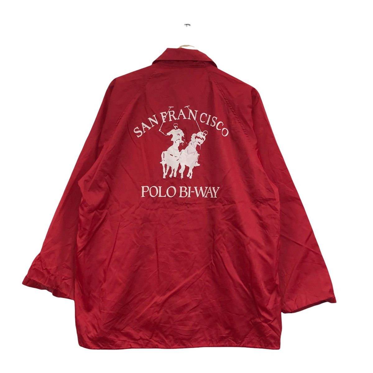 Polo Ralph Lauren Vintage POLO BI-WAY San Francisco RedCoach JacketWindbreaker Size US M / EU 48-50 / 2 - 1 Thumbnail