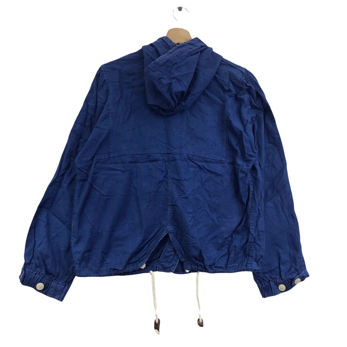 Japanese Brand COEN CO JAPAN Brand Designer Blue Hoodie Coat Jacket Size US L / EU 52-54 / 3 - 6 Thumbnail