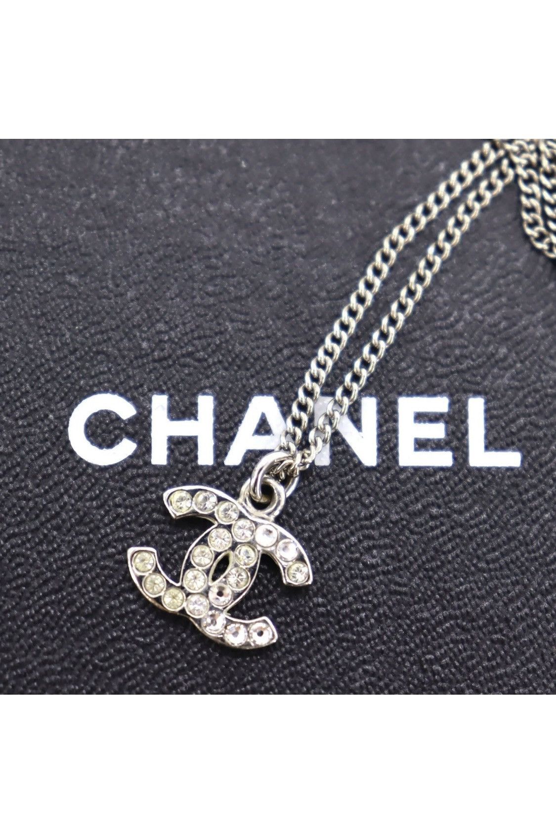 Chanel Chanel Diamond Rhinestone Necklace Size ONE SIZE - 1 Thumbnail