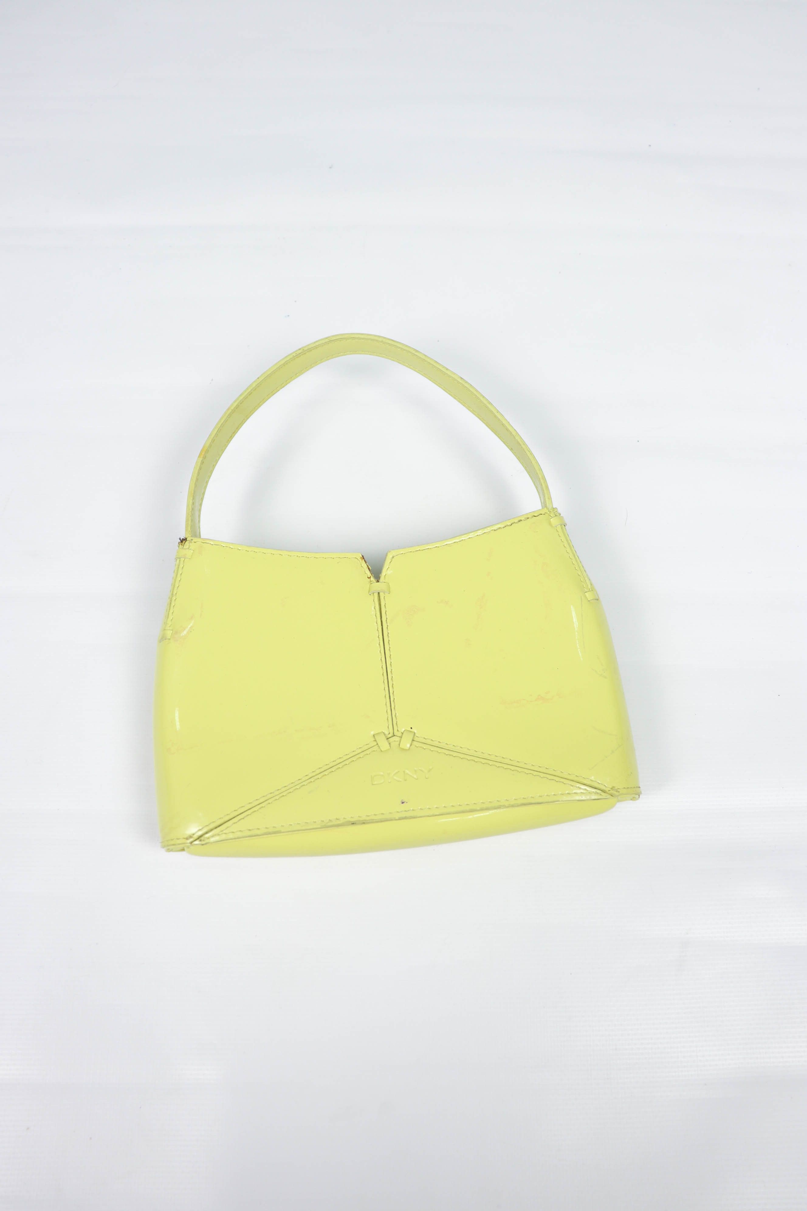 DKNY Donna Karan New York DKNY Lackered Leather Mini Hand Bag Size ONE SIZE - 3 Thumbnail